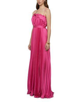 Arora Pleated Gown Product Image