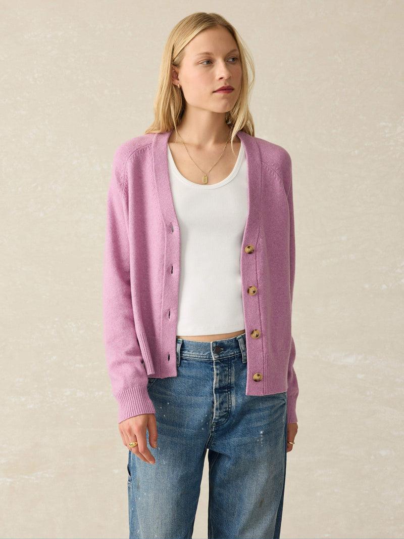 Jackson Cardigan - Orchid Haze Heather Female Product Image