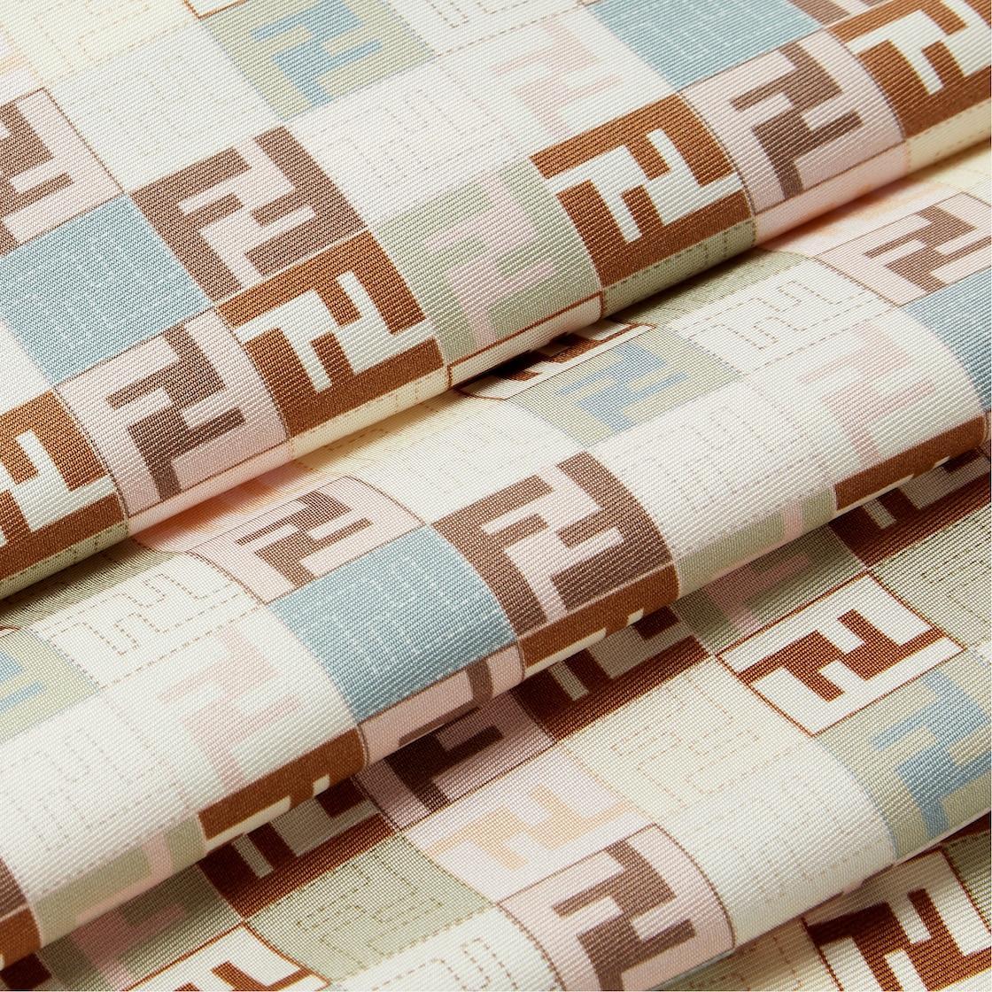 FF FoulardBeige silk foulard Product Image