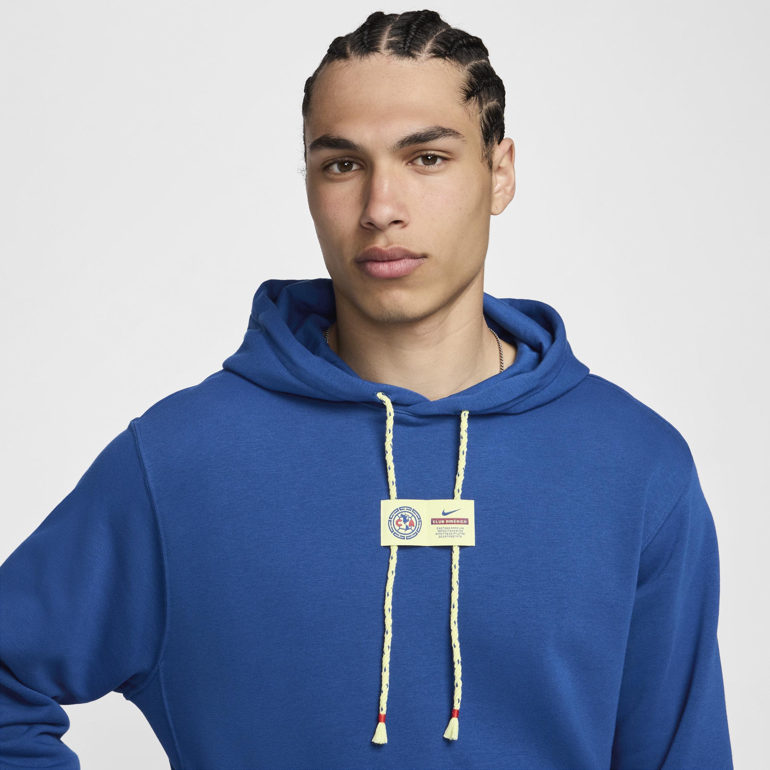 Club América Club Nike Men's Soccer French Terry Pullover Hoodie Product Image