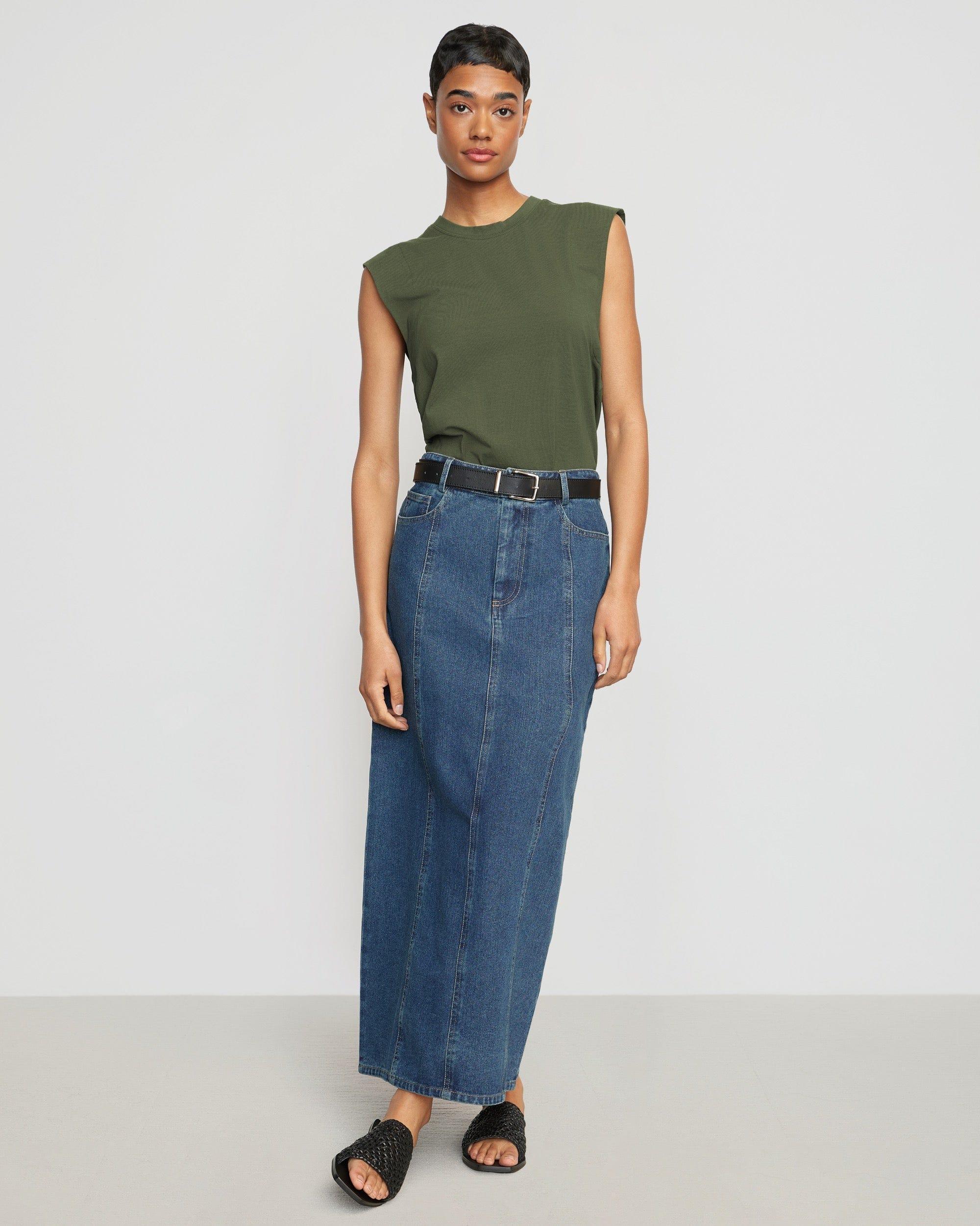 Nana Organic Cotton Structured-Shoulder Tee Product Image