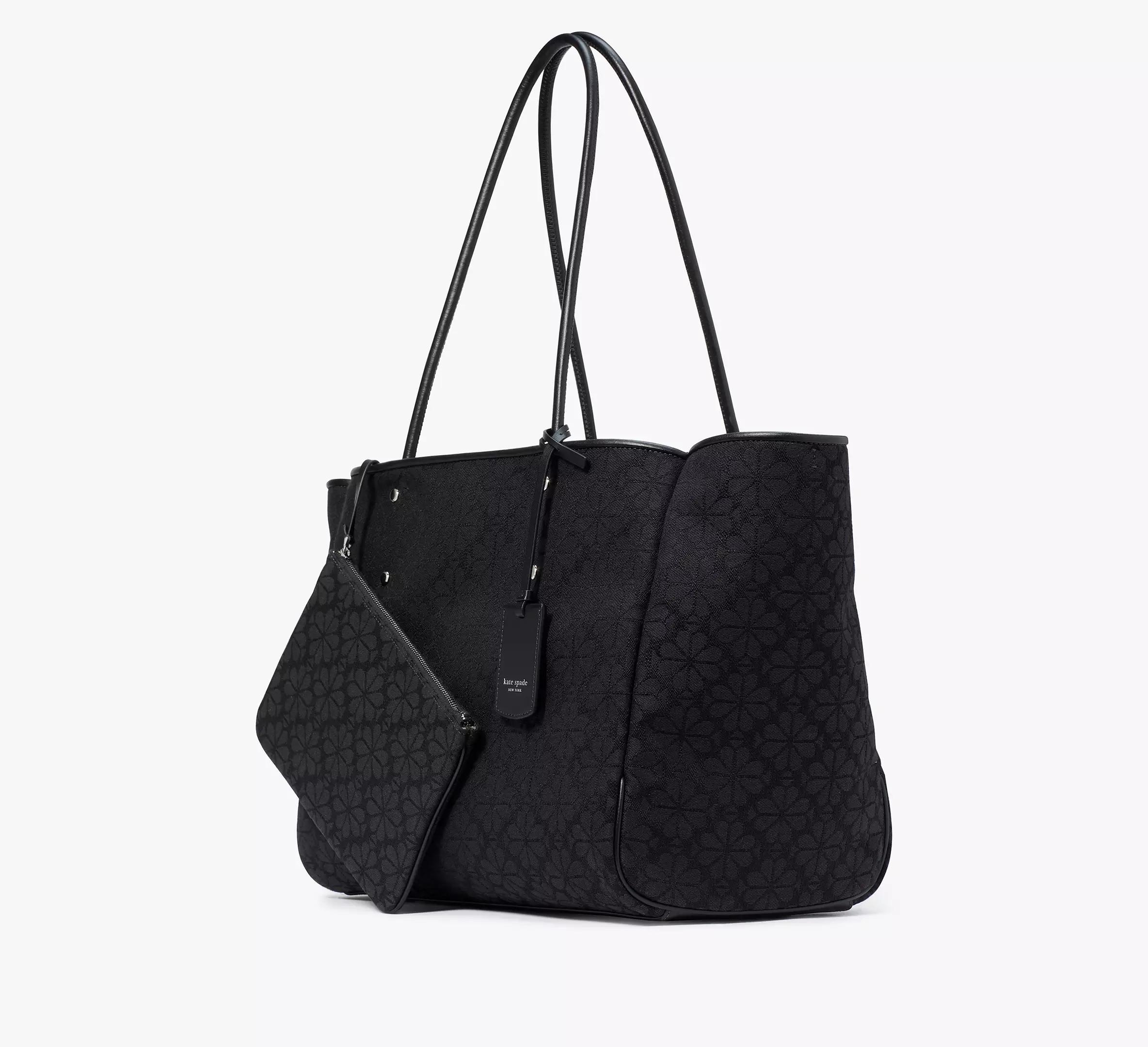 Spade Flower Jacquard Large Everything Tote Product Image