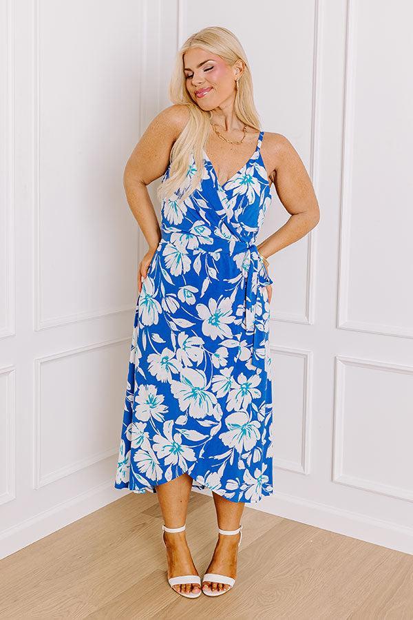 Vacay To Paradise Floral Midi Curves Product Image