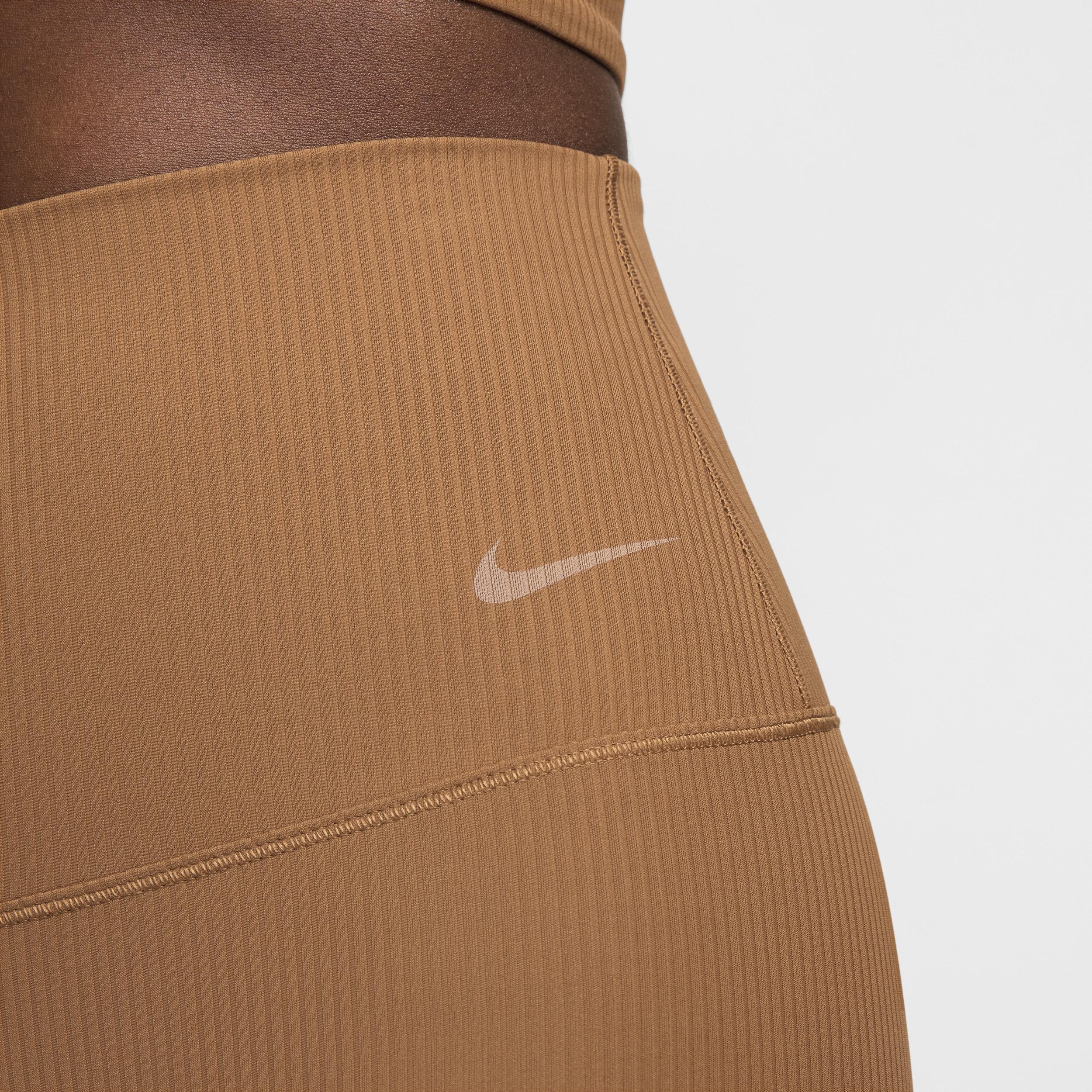 Nike Zenvy Rib Women's Gentle-Support High-Waisted 7/8 Leggings Product Image