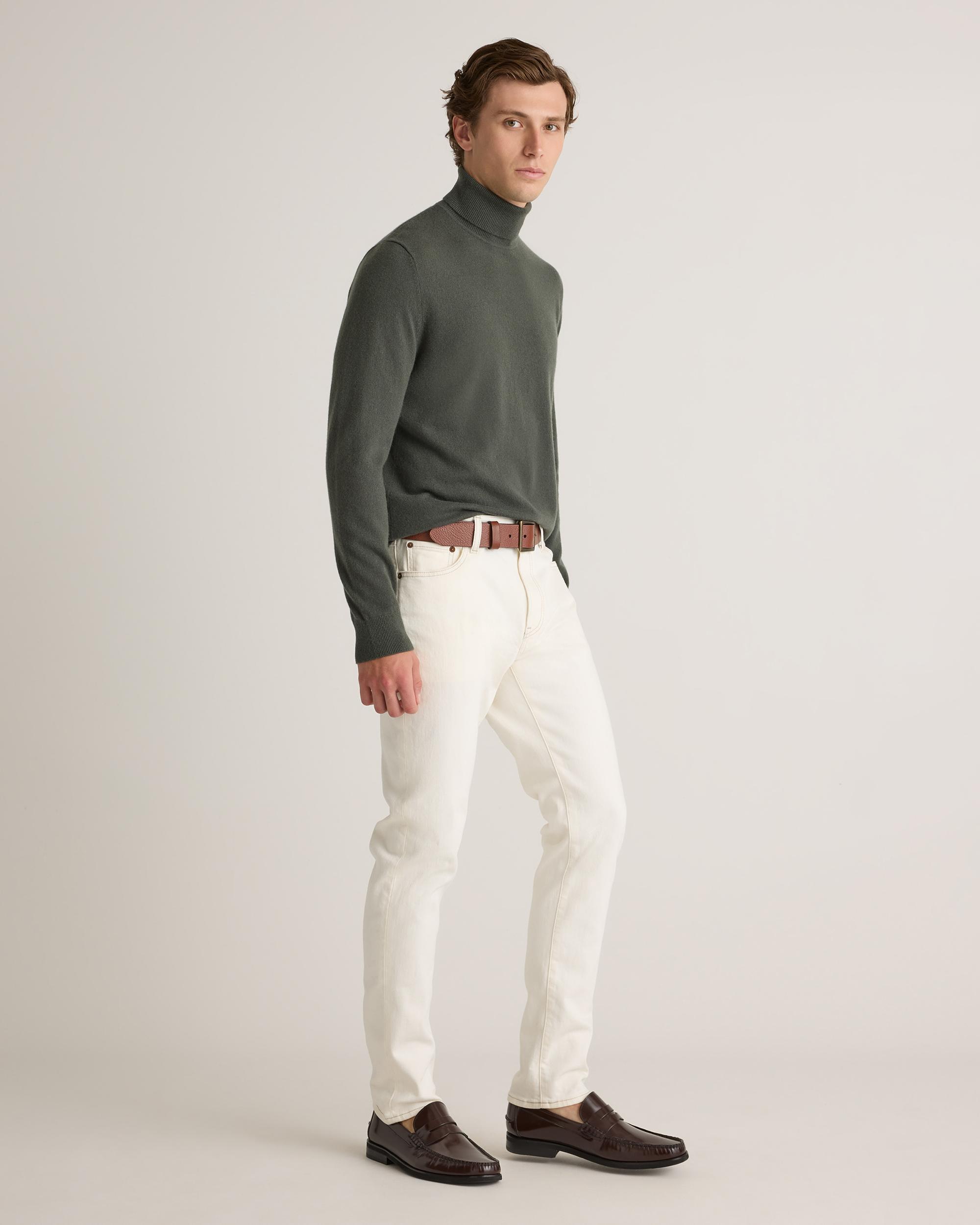 Quince | Men's Mongolian Cashmere Turtleneck Sweater Product Image