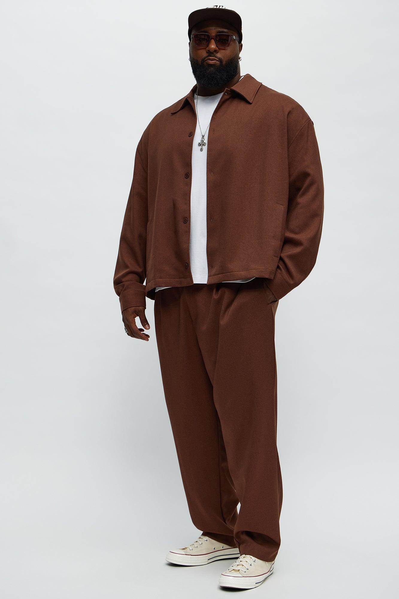 Relaxed Mara Overshirt - Brown Product Image