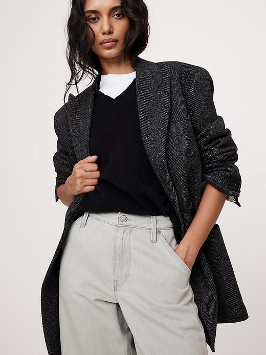 Mid-Rise Slouchy-Straight Jean Product Image