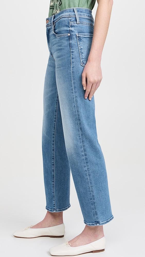 MOTHER The Mid Rise Rambler Zip Ankle Jeans | Shopbop Product Image