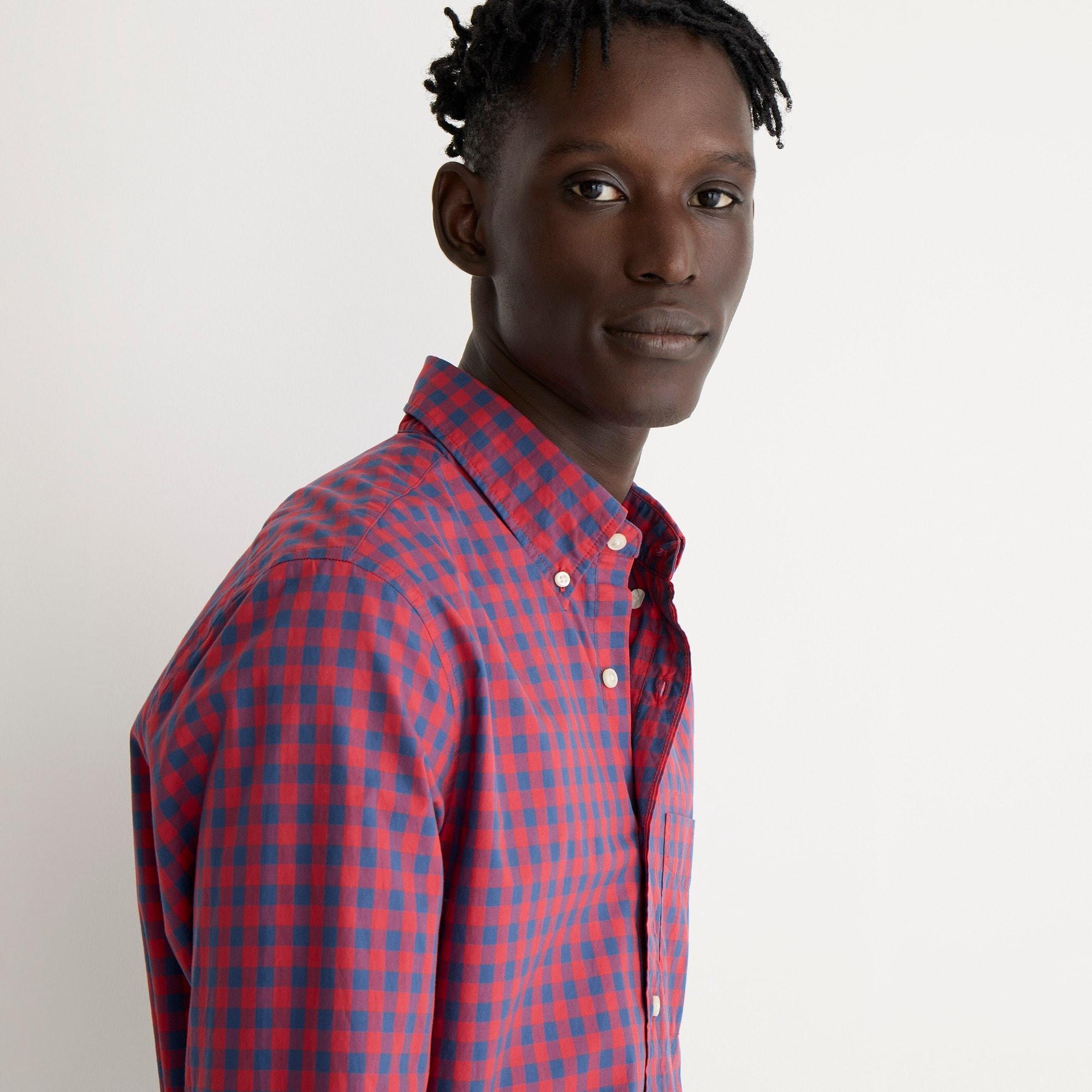 Relaxed Secret Wash cotton poplin shirt Product Image