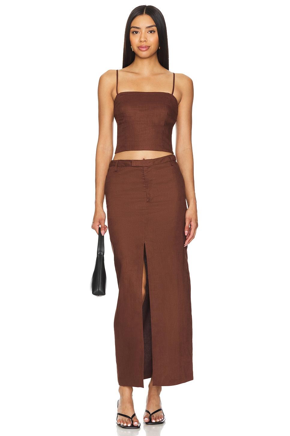 x REVOLVE Sita Maxi Skirt Bardot Product Image