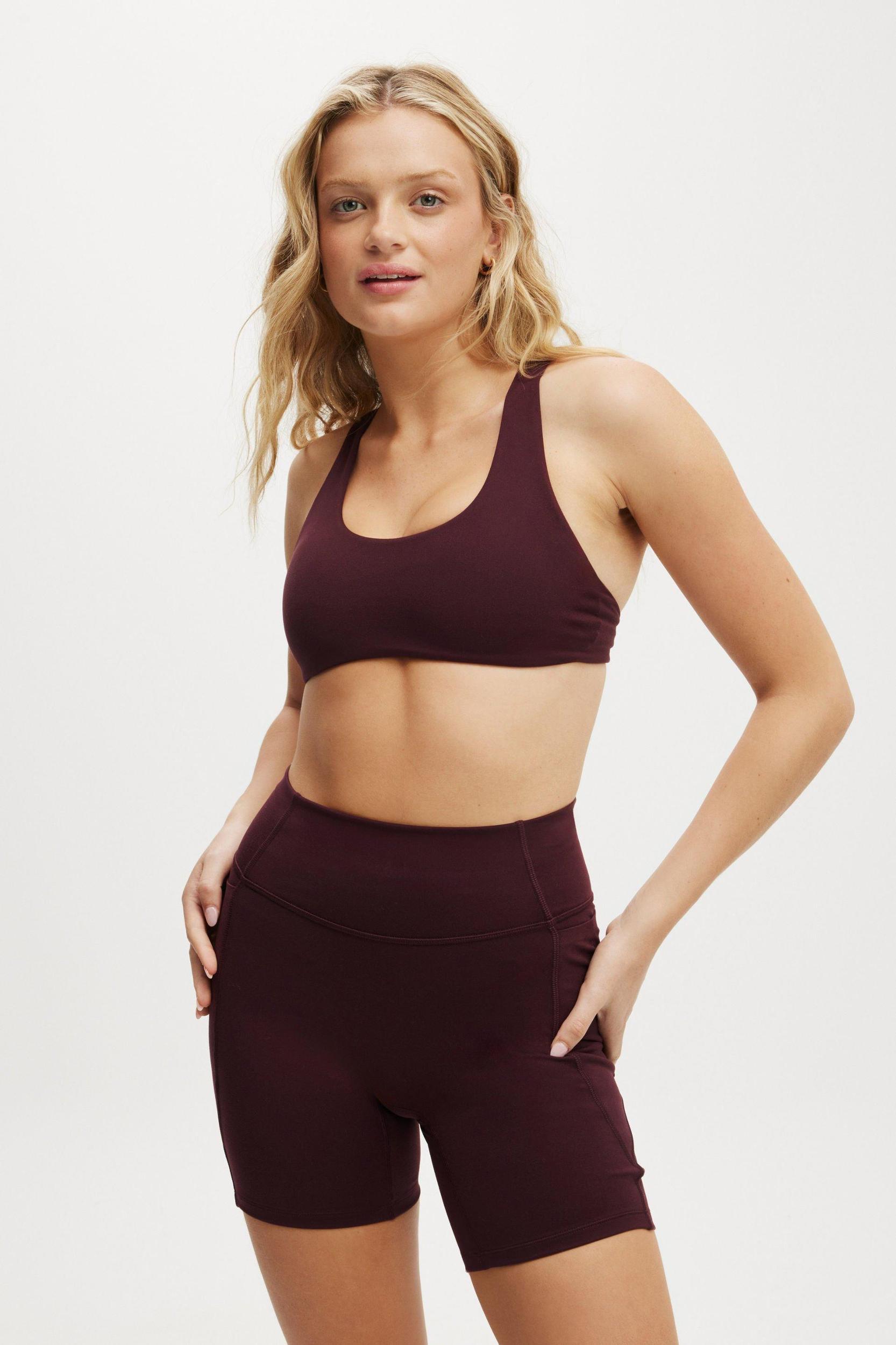 Ultra Soft Plunge Strappy Crop Product Image