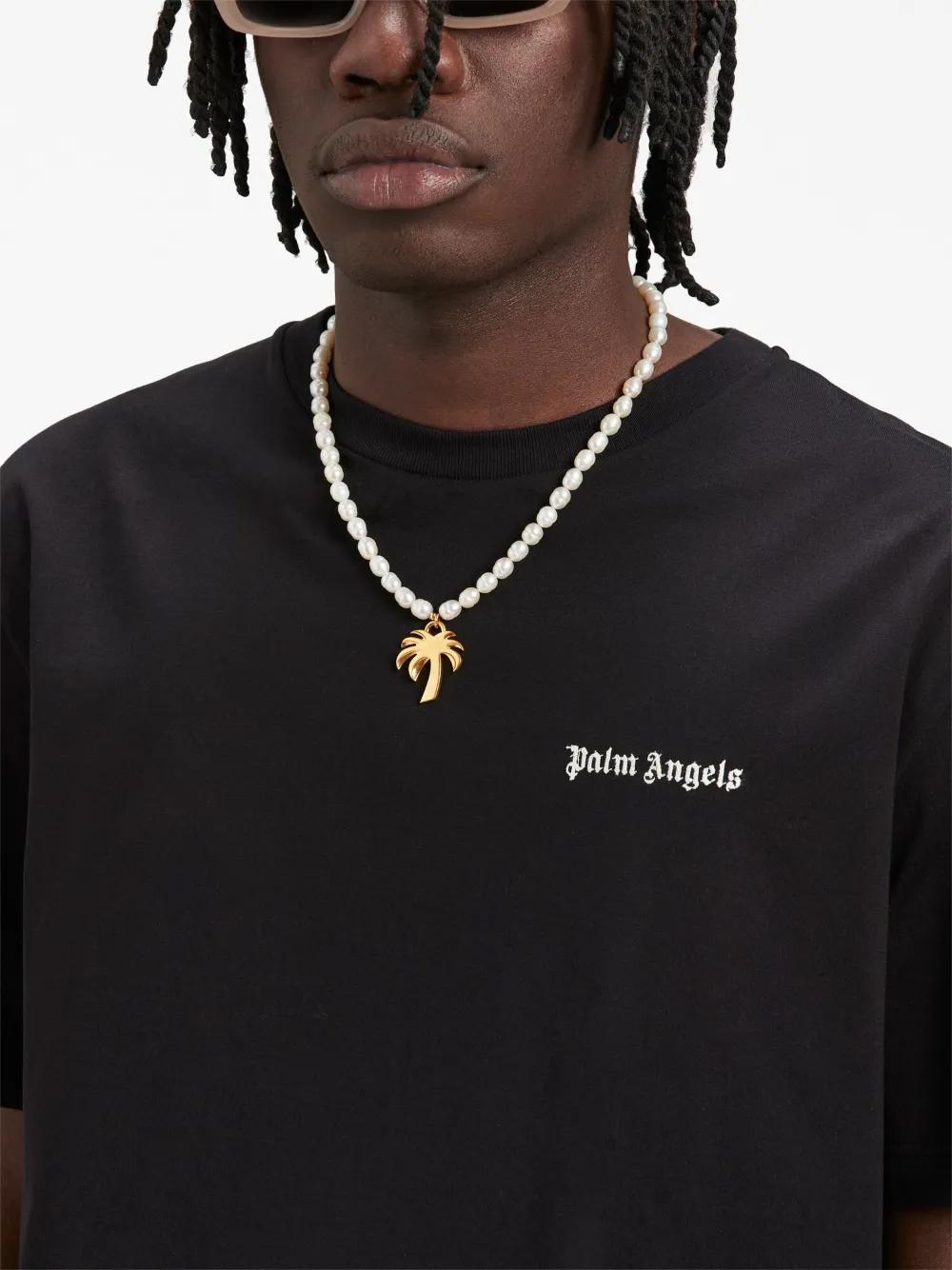 embroidered-logo crew-neck T-shirt Product Image