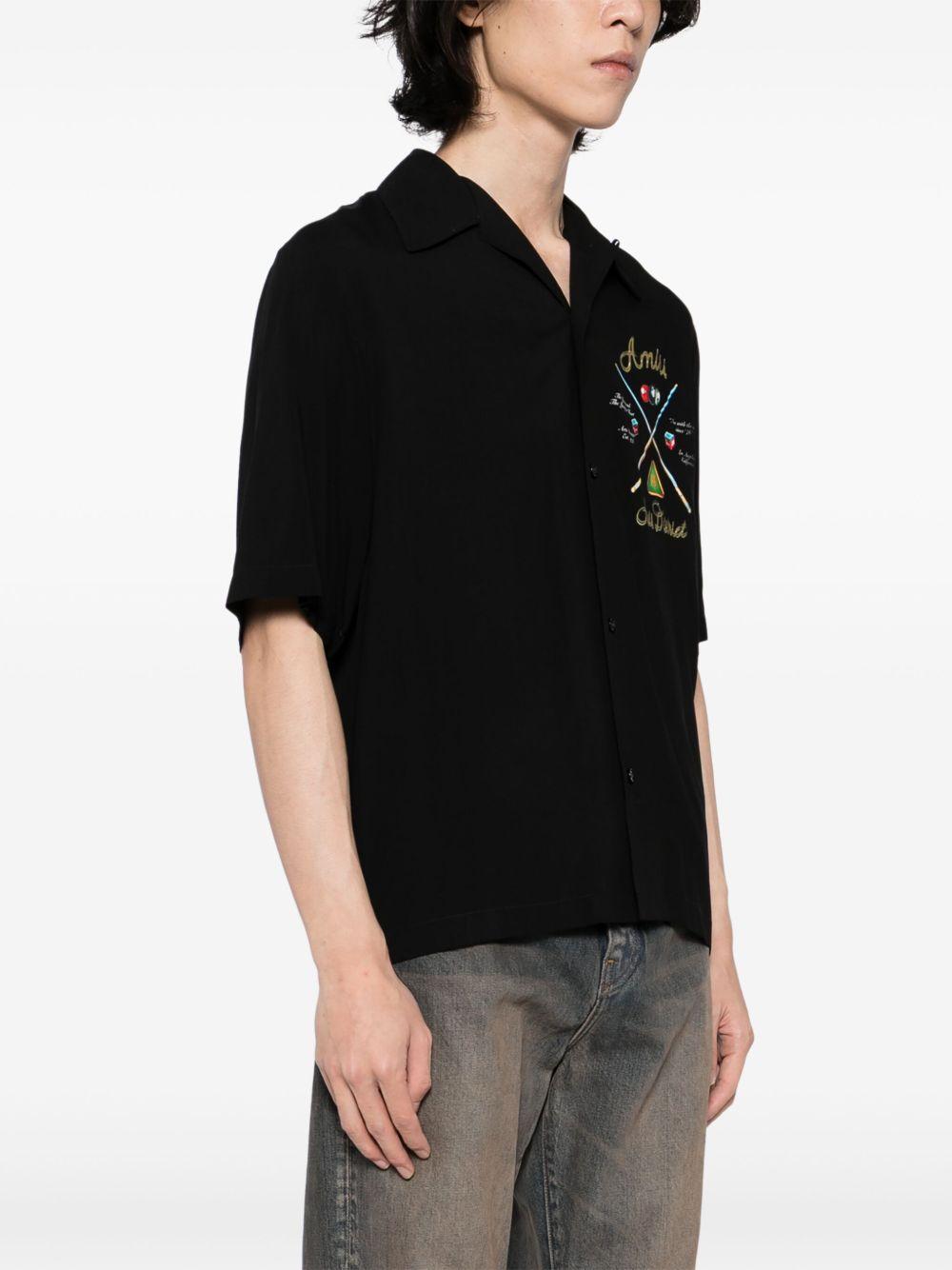 pool cue bowling shirt Product Image