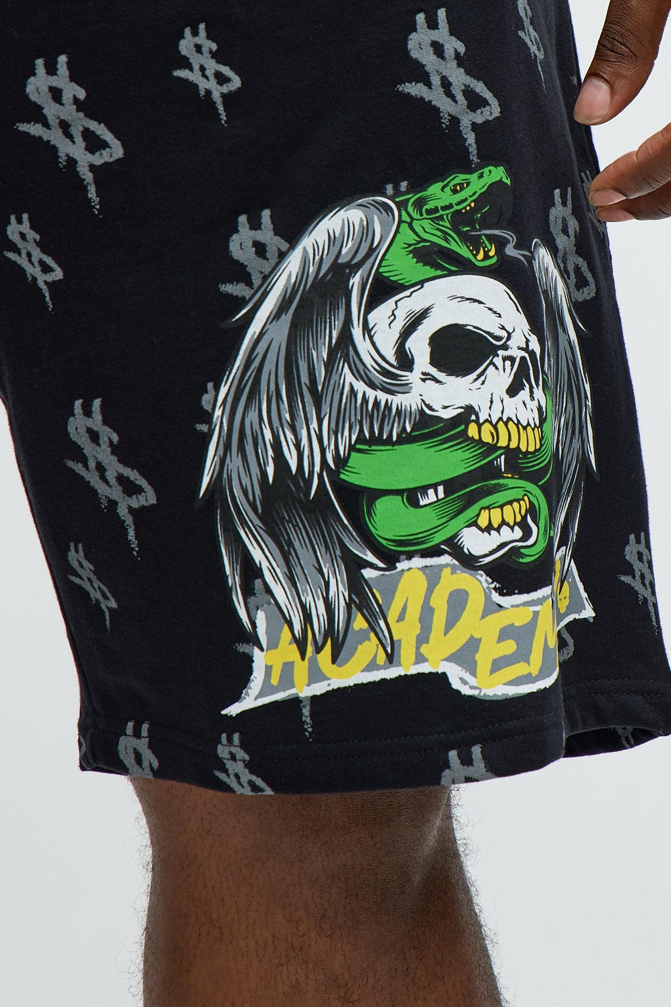 Paper Chase Academy Sweatshorts - Black Product Image