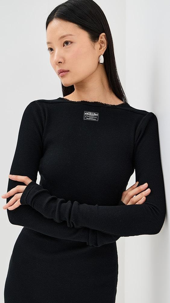 Commission Reversed Henley Dress | Shopbop Product Image