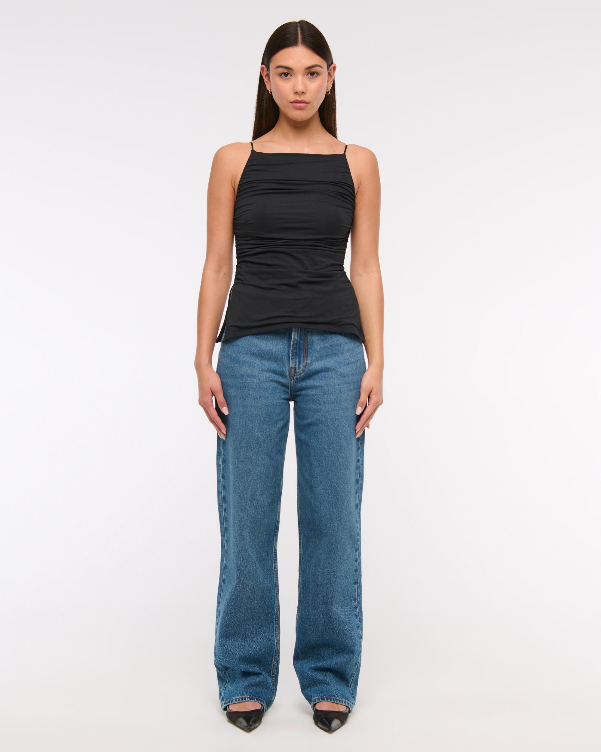 Ruched Apron Top Product Image