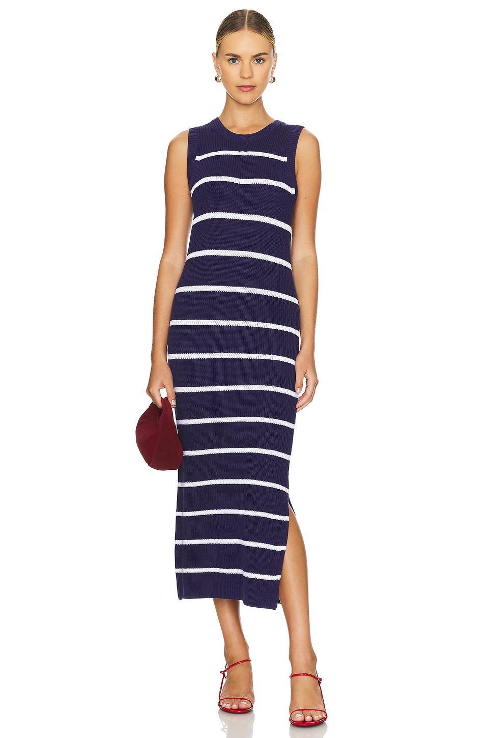 Emma Stripe Midi Dress 525 Product Image