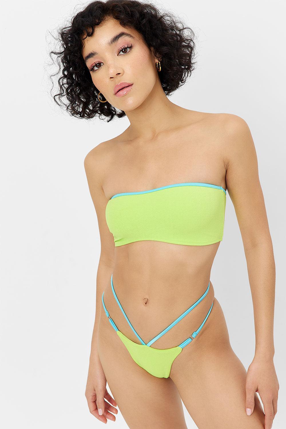Jean Terry Bandeau Bikini Top - Siren Product Image