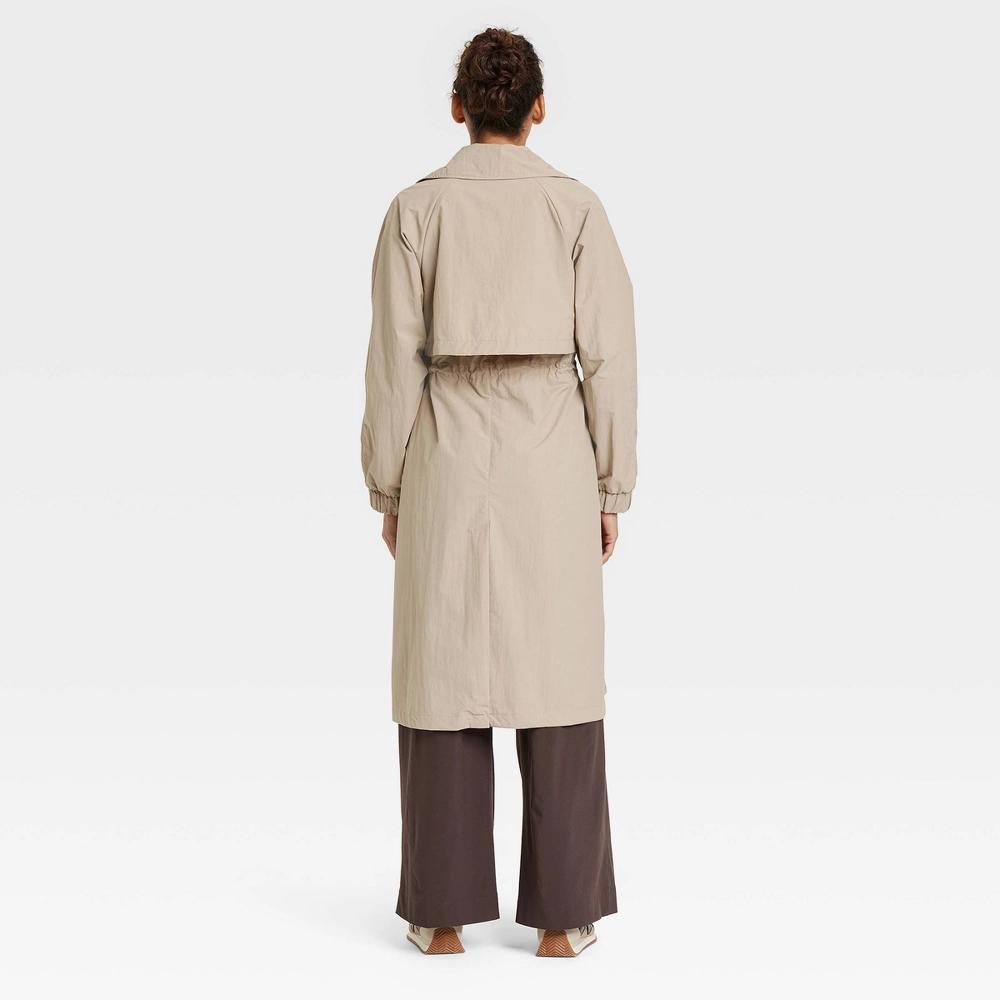 Womens Trench Coat - All In Motion Tan Product Image