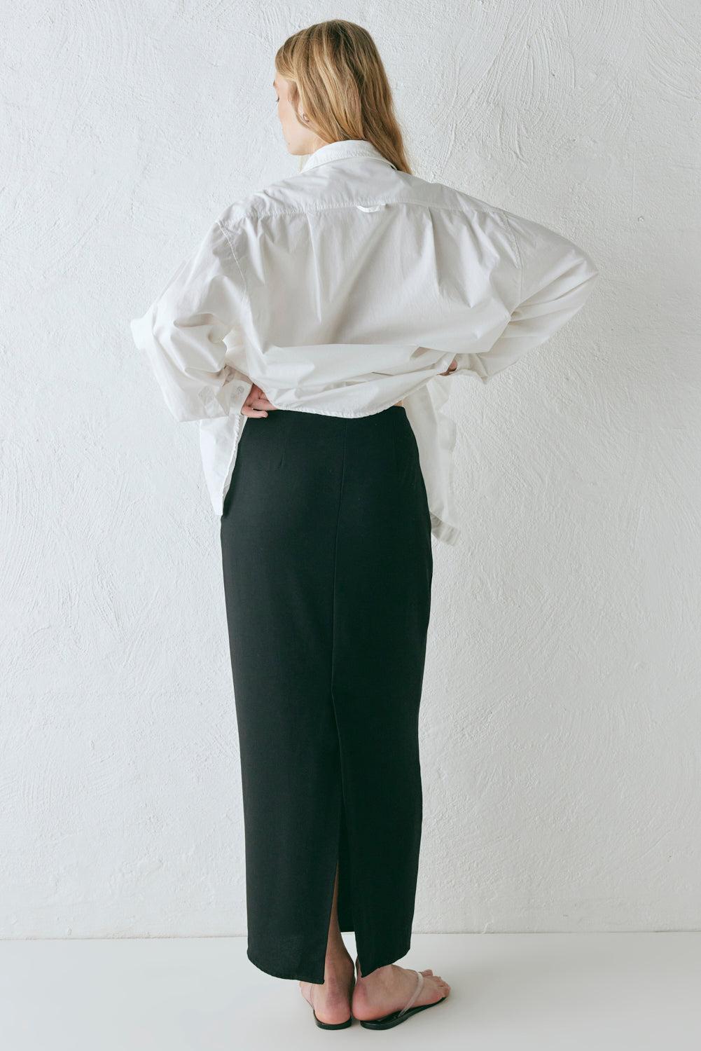 Vittoria Midi Skirt Black Product Image