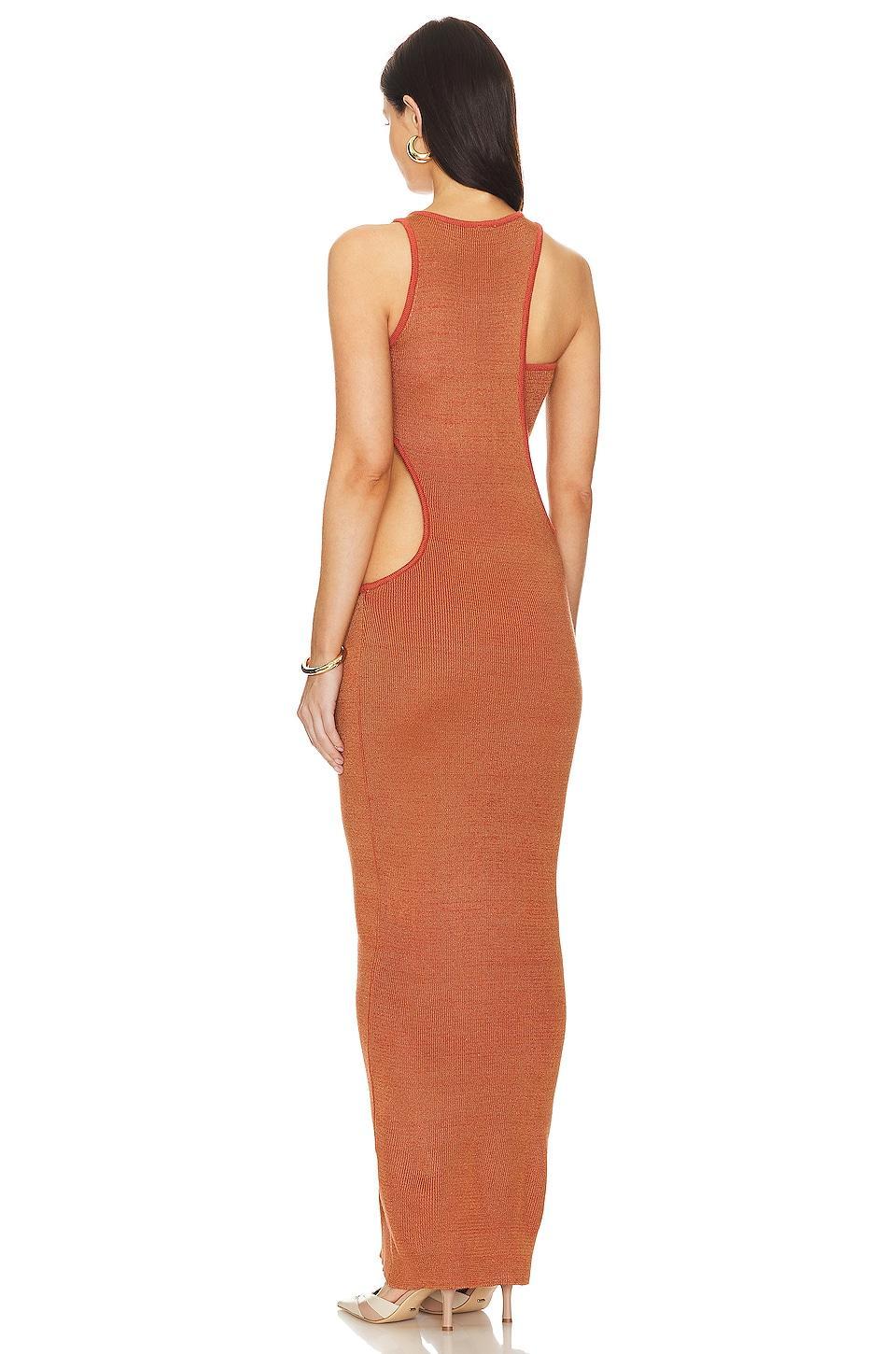 Julia Cut Out Maxi Dress Baobab Product Image