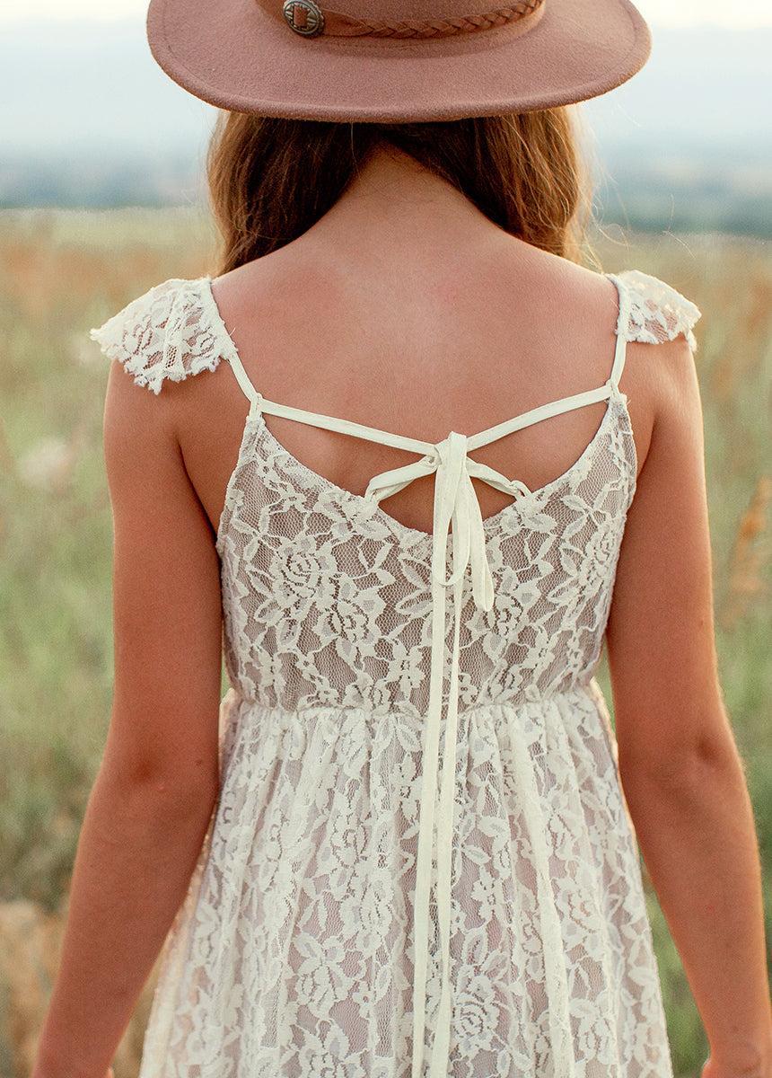Arly Dress in Birch Girls Product Image