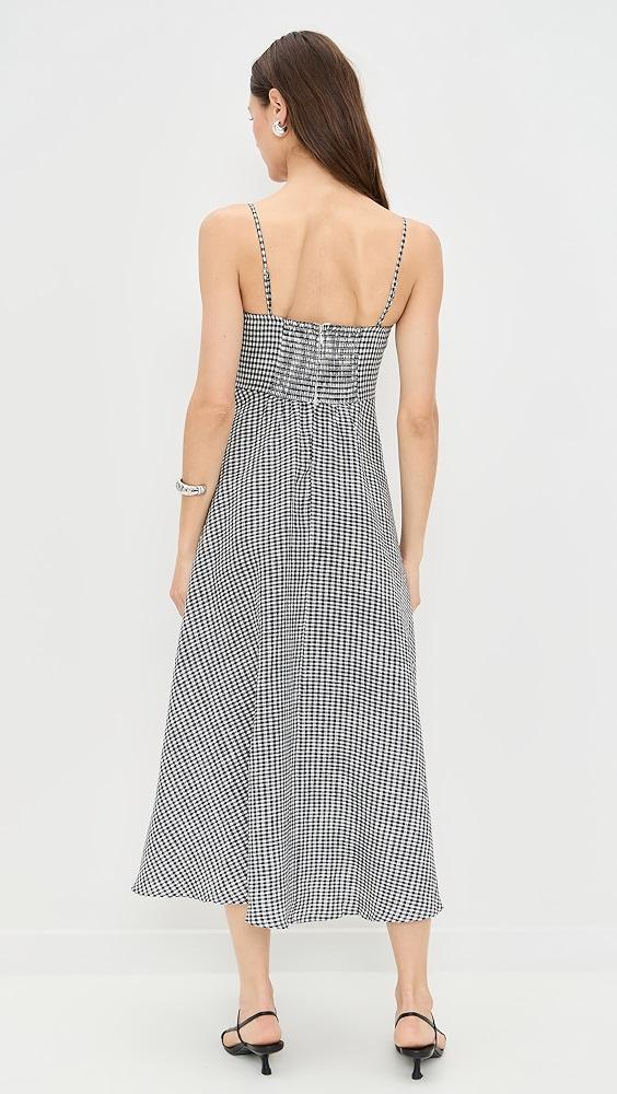 Reformation Monette Linen Dress | Shopbop Product Image