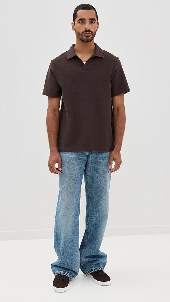 FRAME Jacquard Polo | Shopbop Product Image
