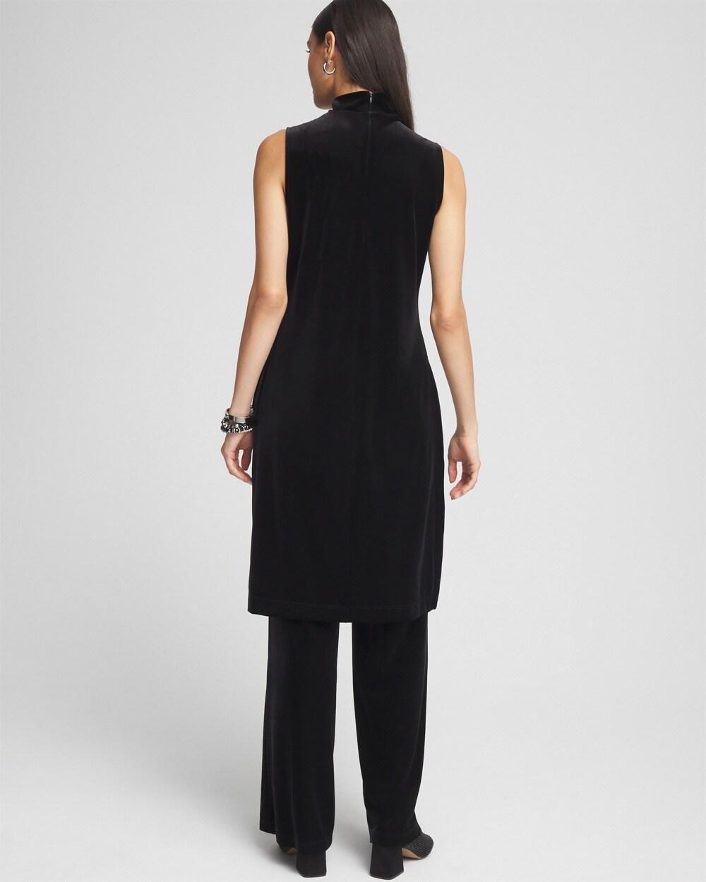 Travelers™ Maxi Mock-Neck Velvet Tunic Product Image