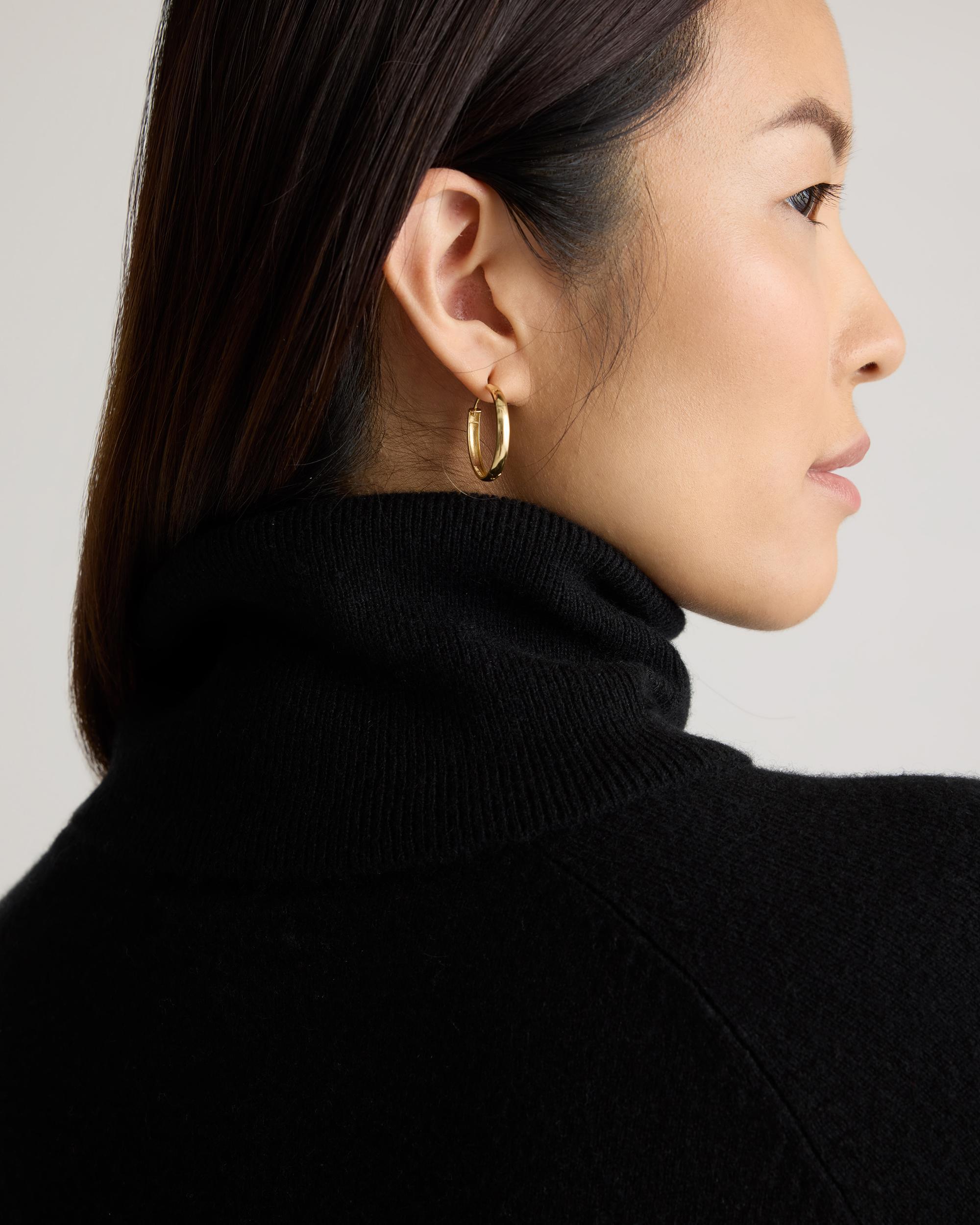 Quince | Women's Mongolian Cashmere Turtleneck Sweater Dress Product Image