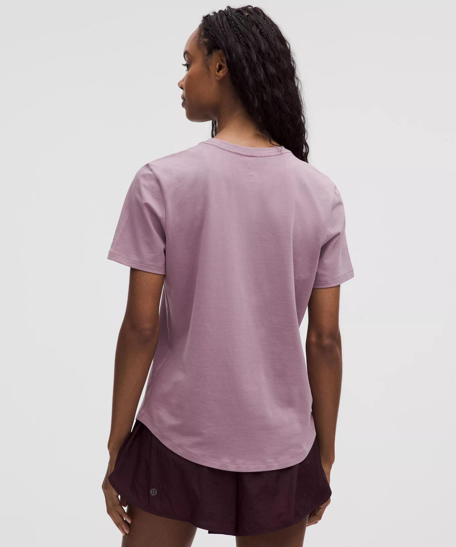 Love Curved-Hem Crewneck T-Shirt Product Image