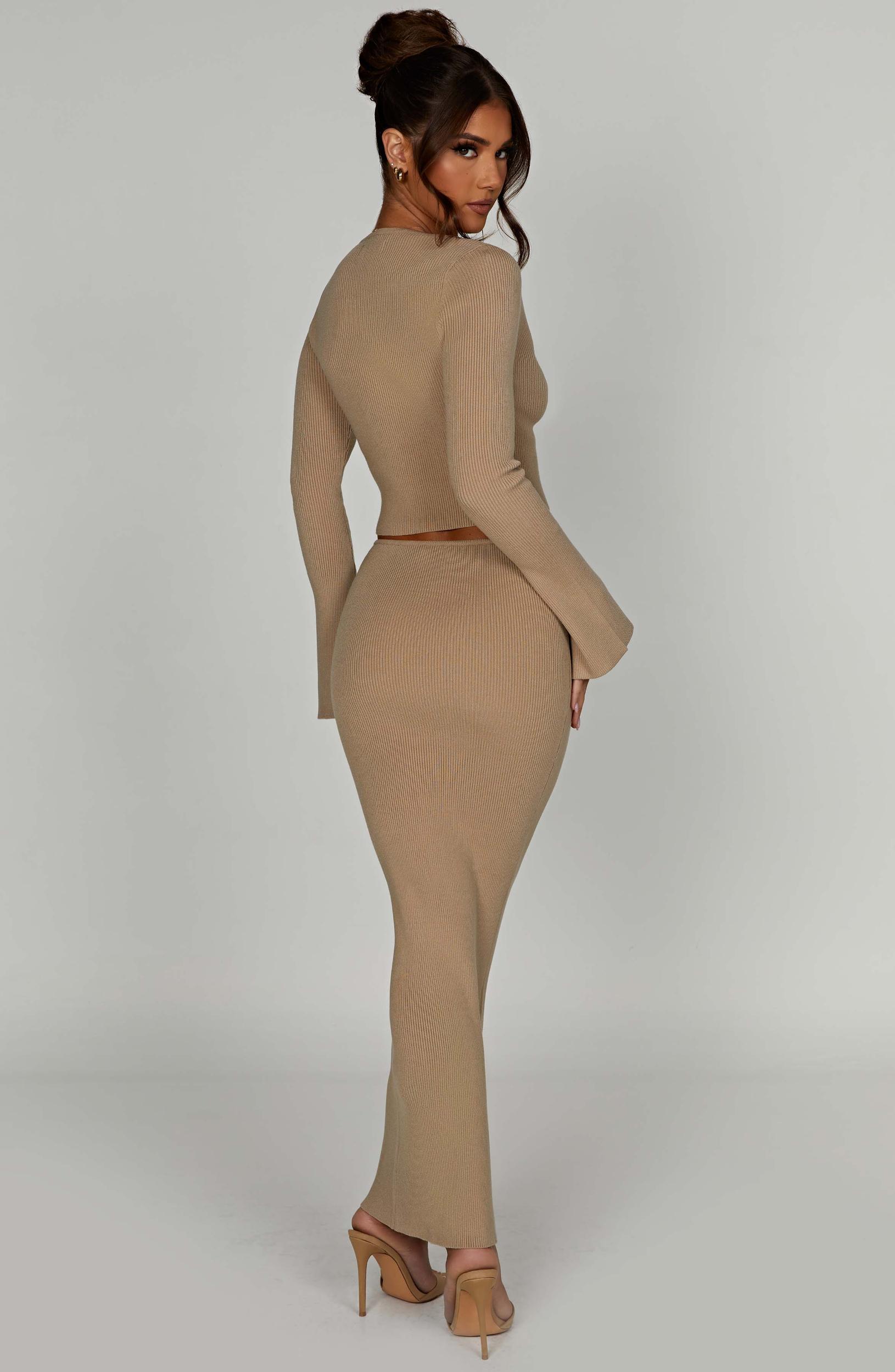 Elia Top - Beige Product Image