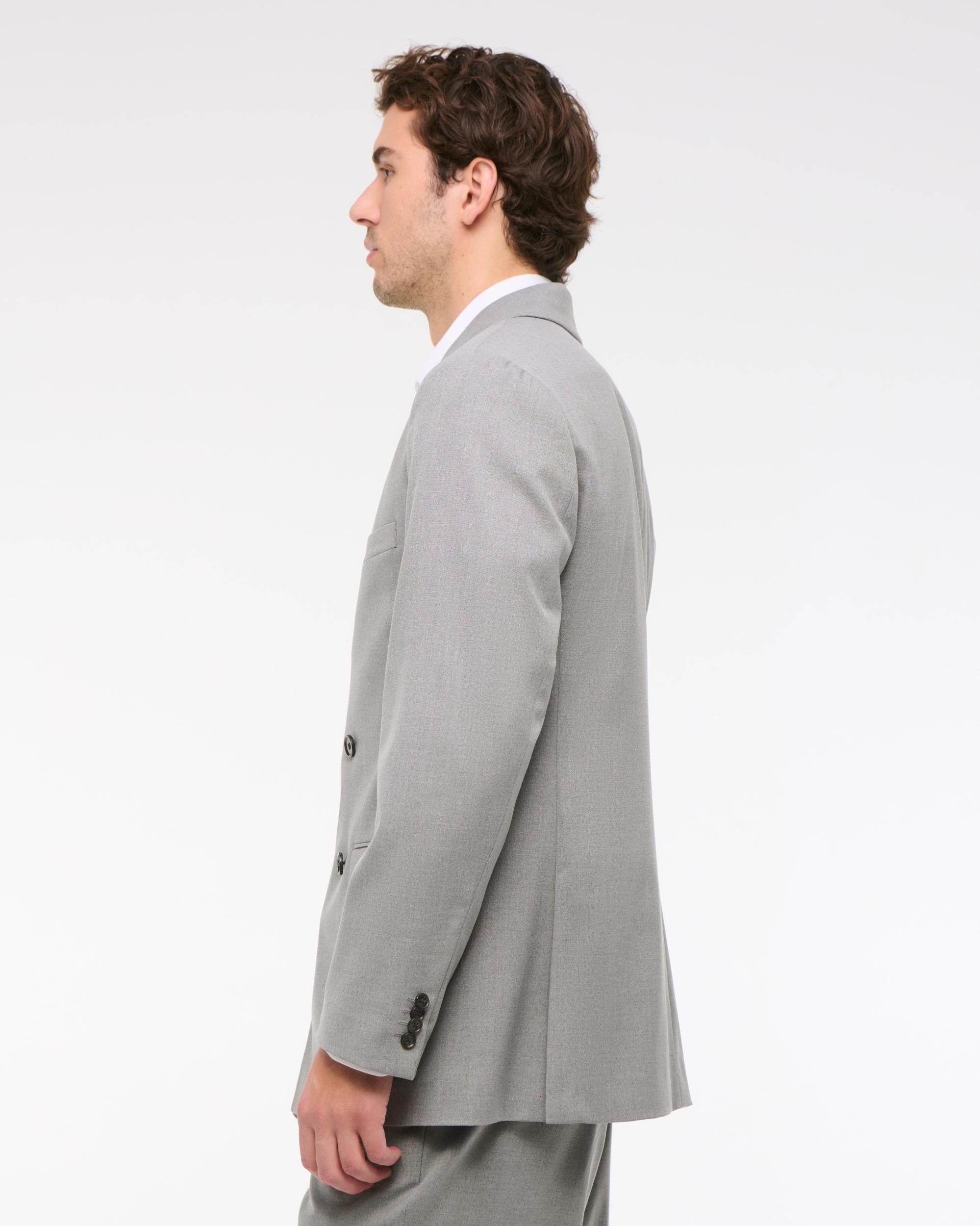 The A&F Collins Tailored Double-Breasted Blazer Product Image