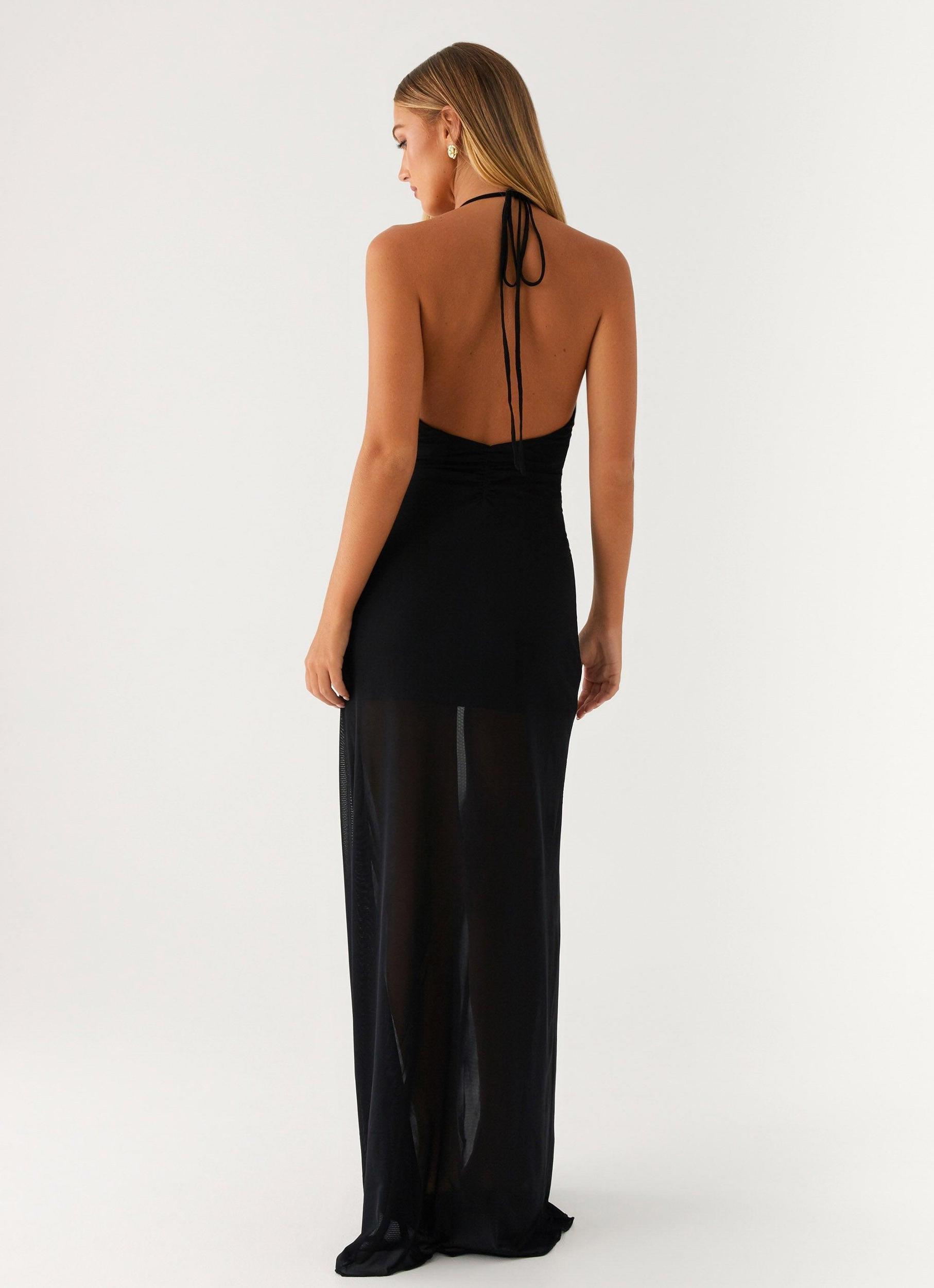Louvre Maxi Dress - Black Product Image