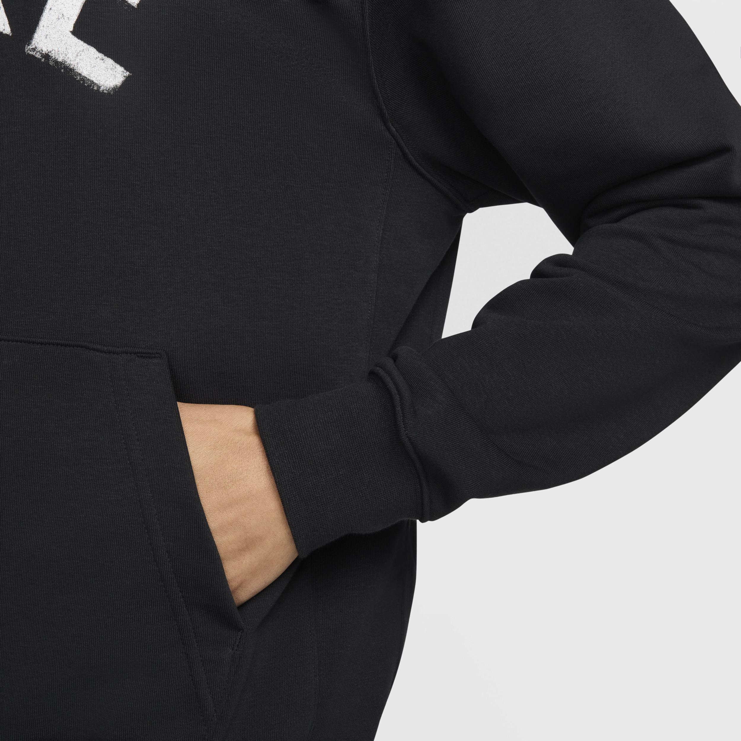 Nike Mens Swoosh Dri-FIT French Terry Pullover Fitness Hoodie Product Image