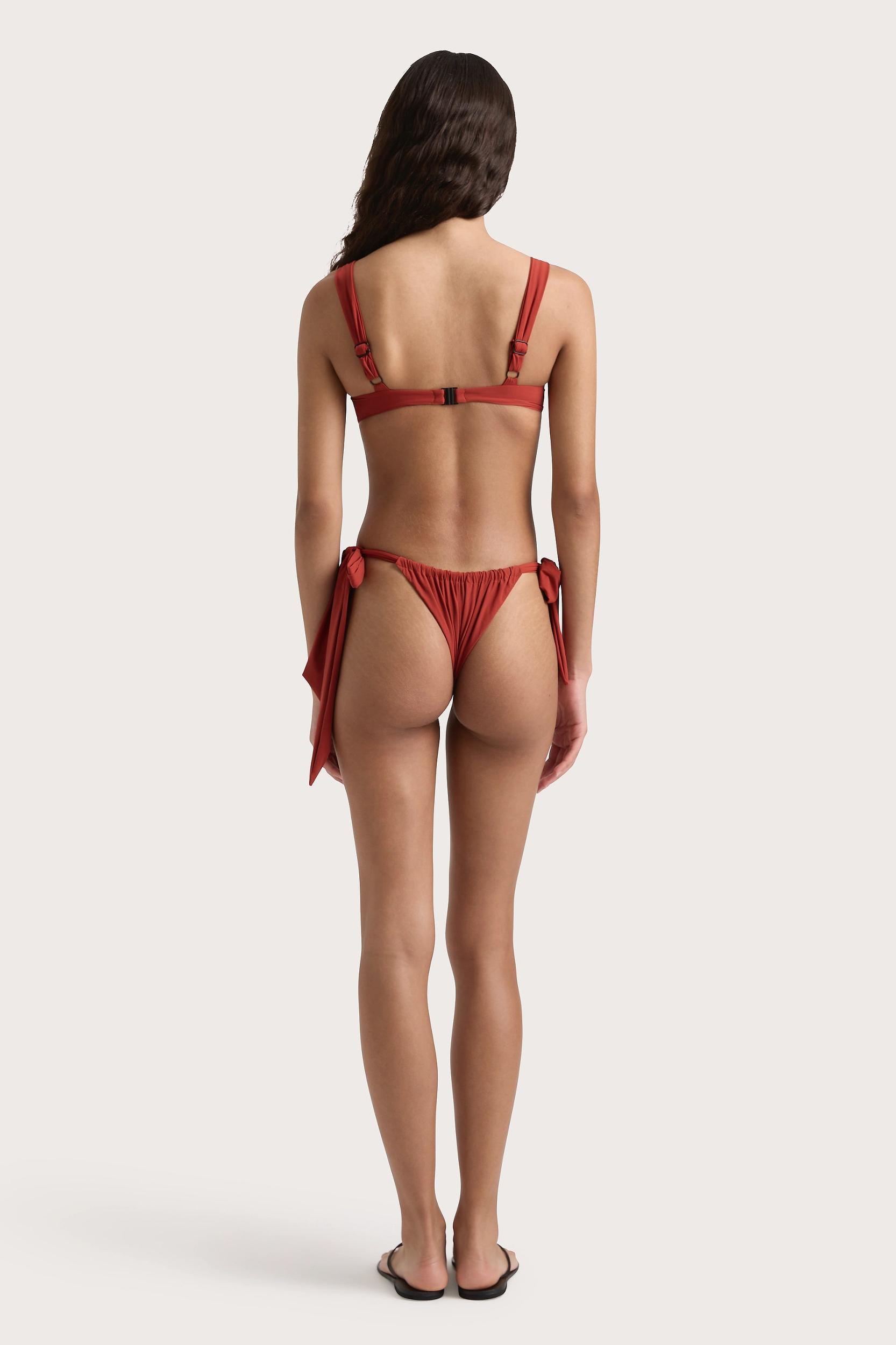Costa Bikini Bottoms Garnet - Final Sale Product Image