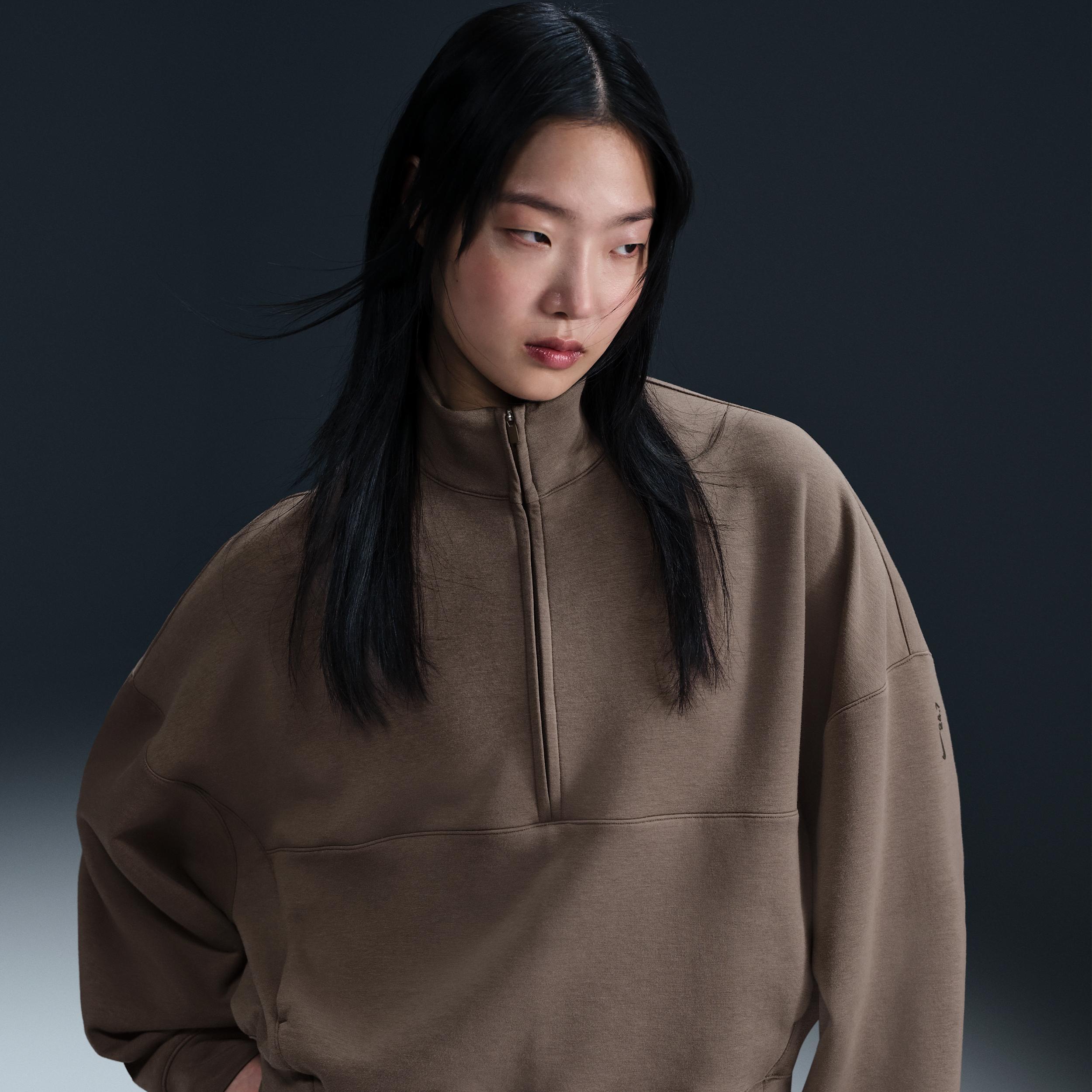 Nike Women's 24.7 ImpossiblySoft Dri-FIT Oversized 1/2-Zip Top Product Image