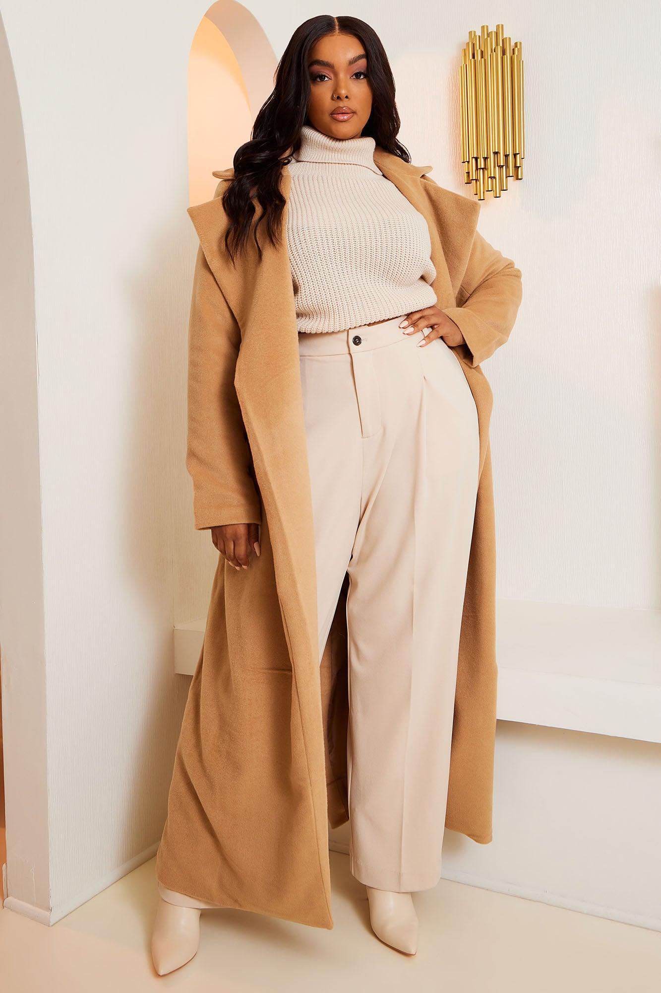 Soho Chic Coat - Camel Product Image