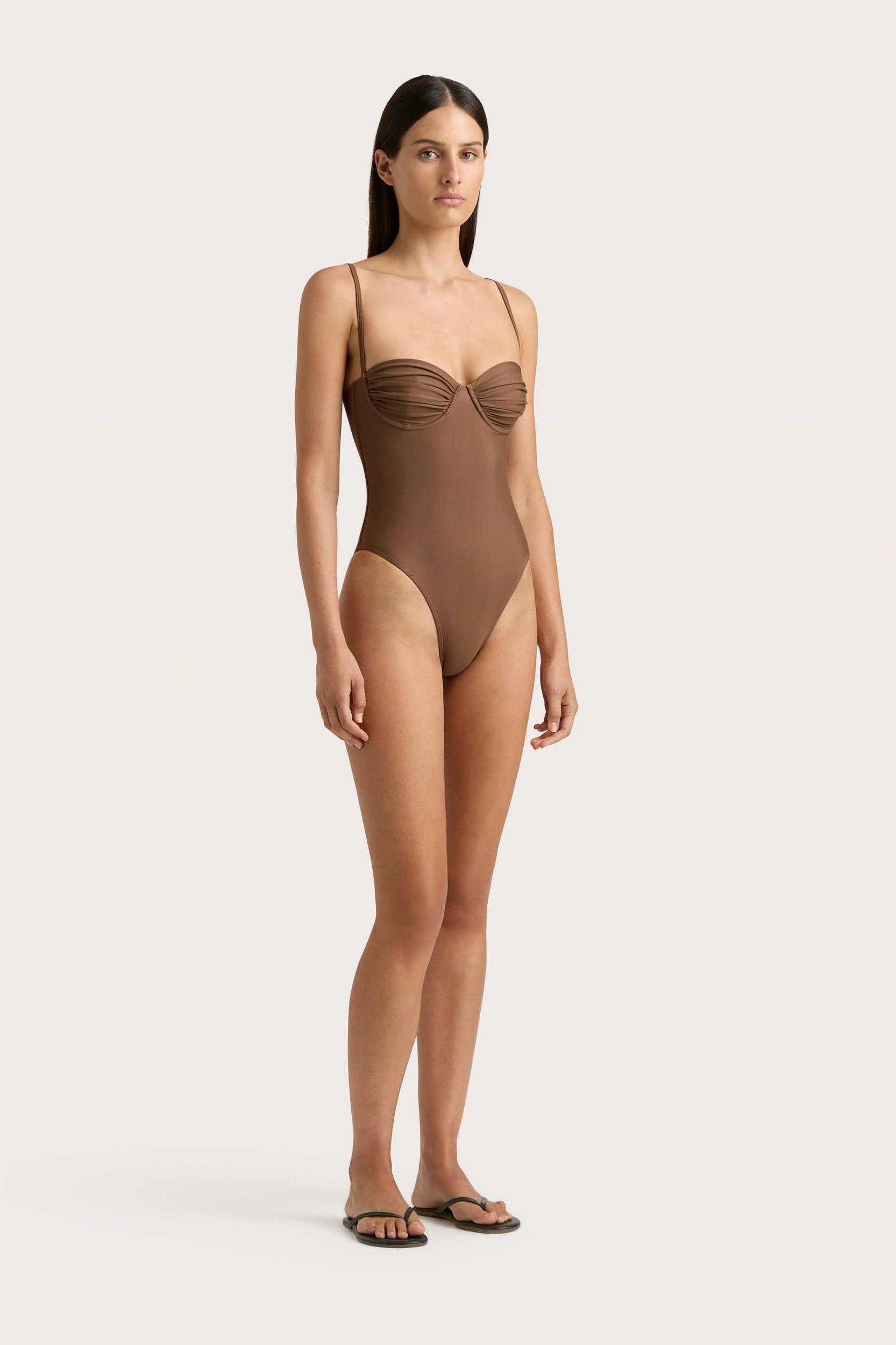 Gabriela One Piece Cocoa - Final Sale Product Image