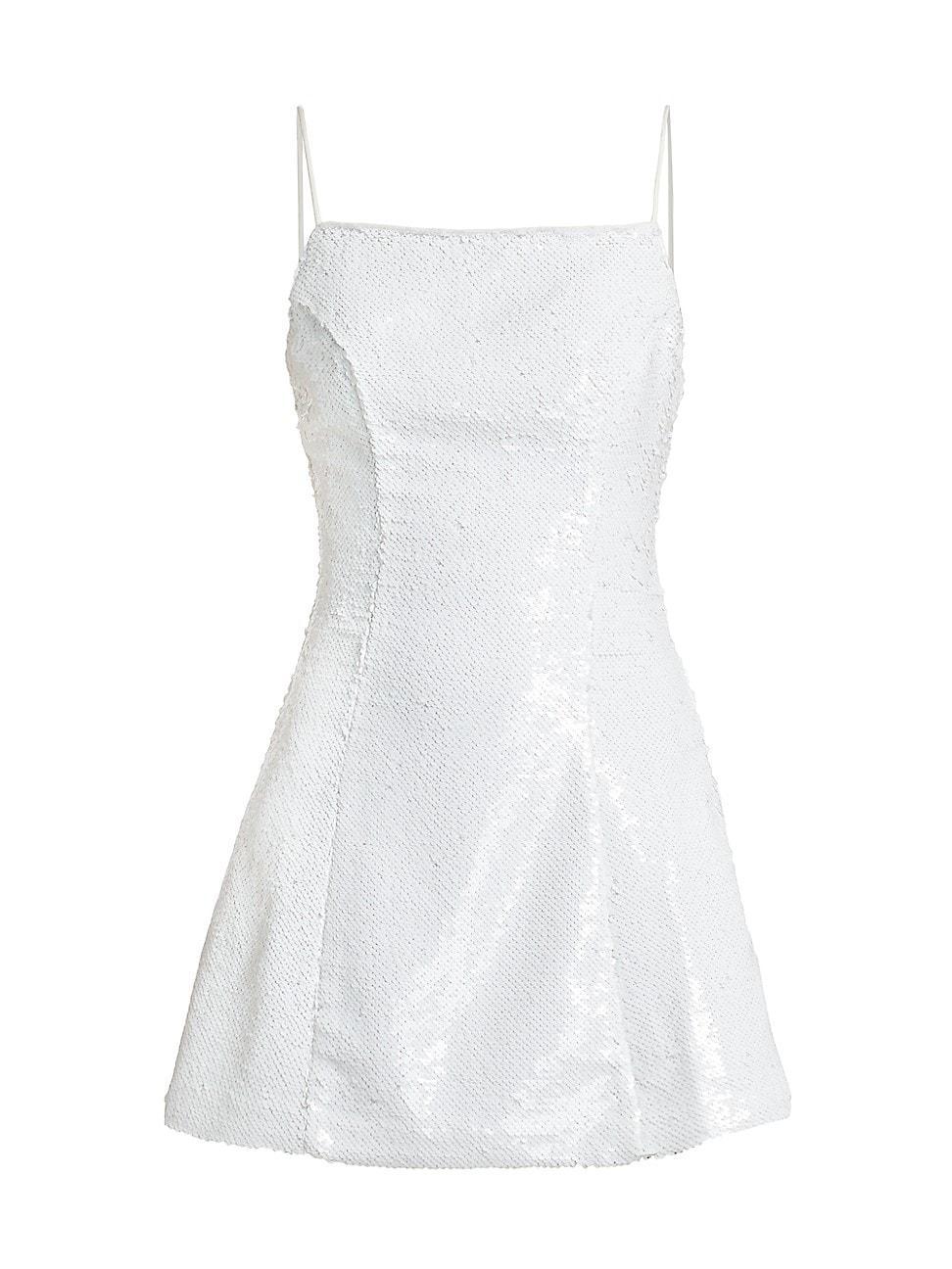 Womens Kiara Sequin Sleeveless Minidress Product Image
