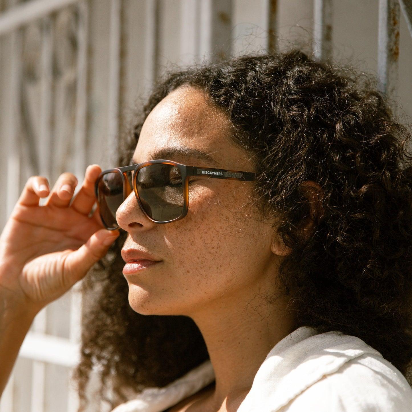 Biscayners Mariner Tortoise Sunglasses Product Image