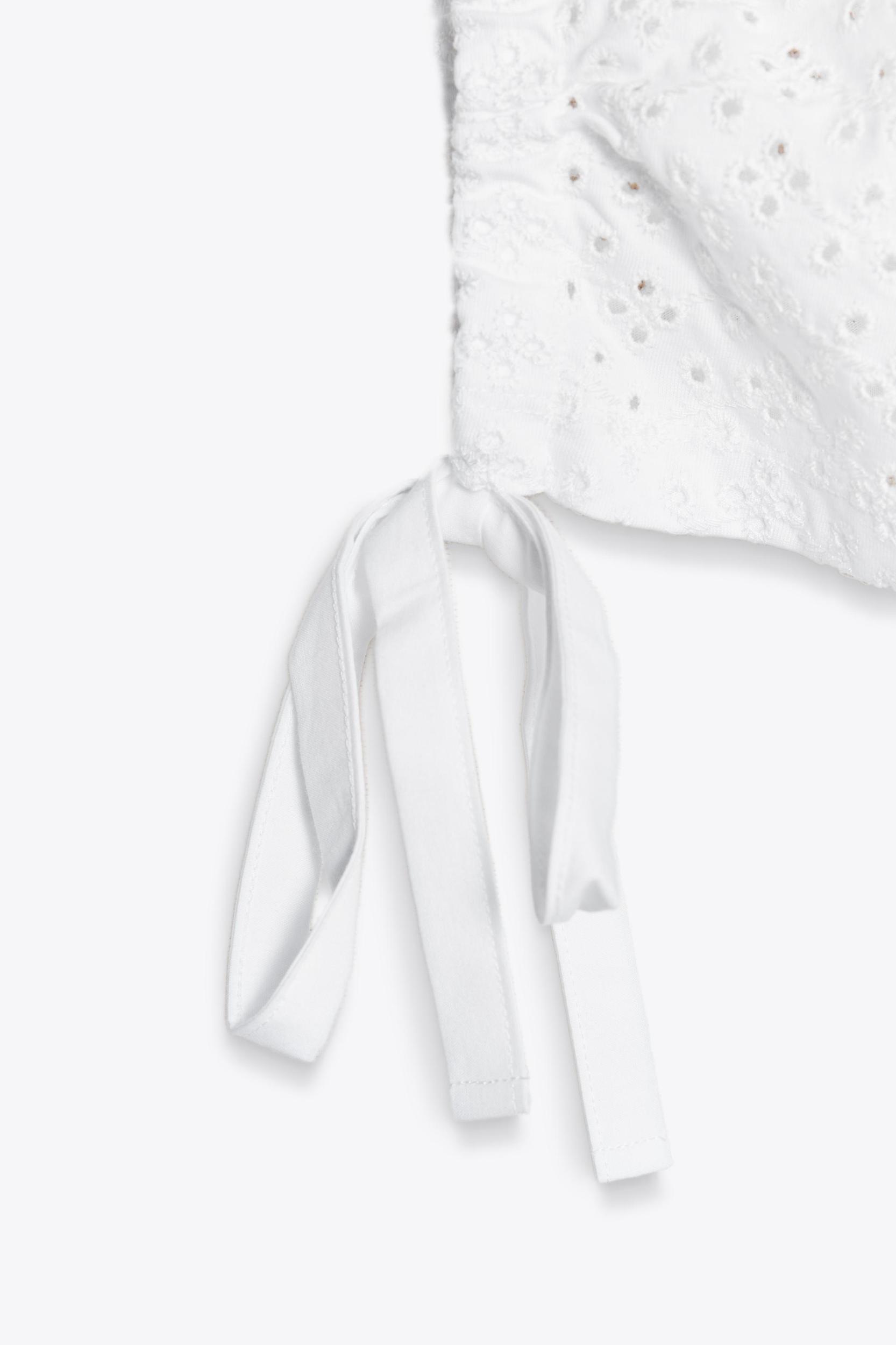 OPENWORK EMBROIDERED TOP Product Image