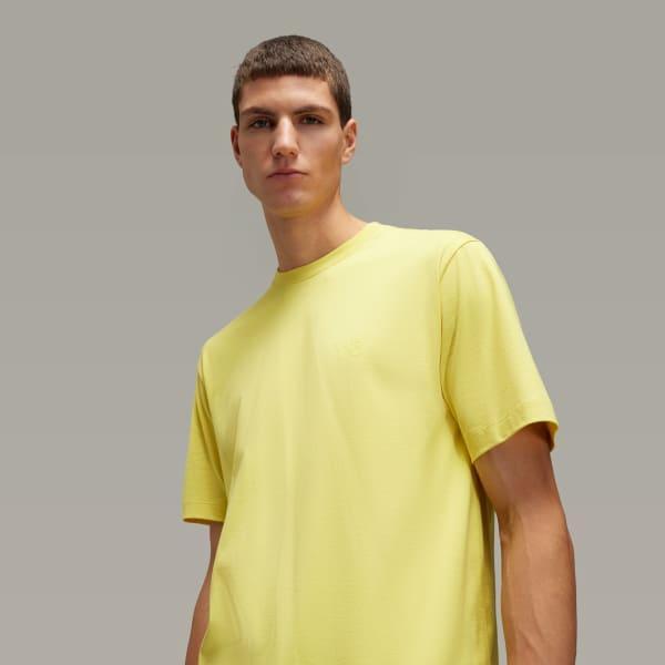 adidas Y-3 Regular Short Sleeve Tee Pure Sulfur XS Unisex Product Image