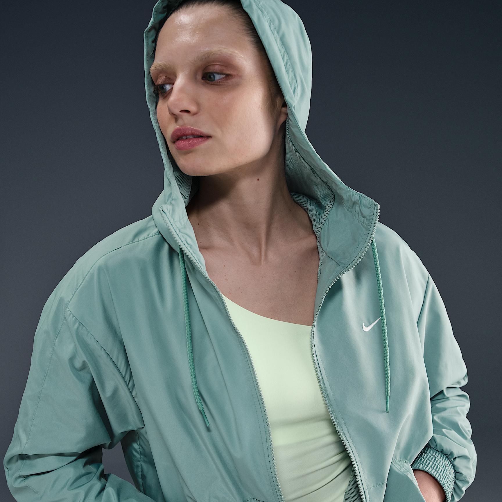 Women's Nike Sportswear Classic Wovens Loose UV Hooded Jacket Product Image