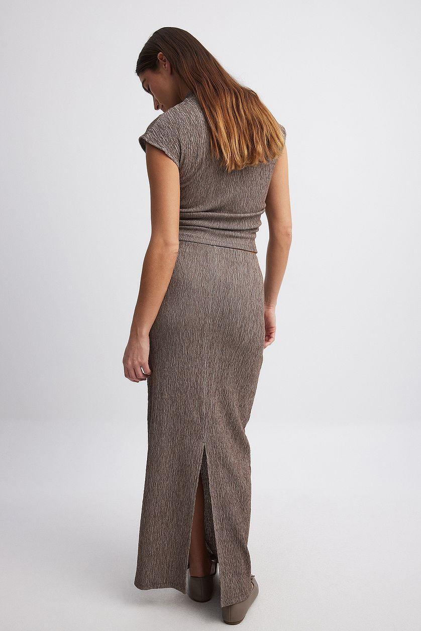 Structured Maxi Skirt Product Image