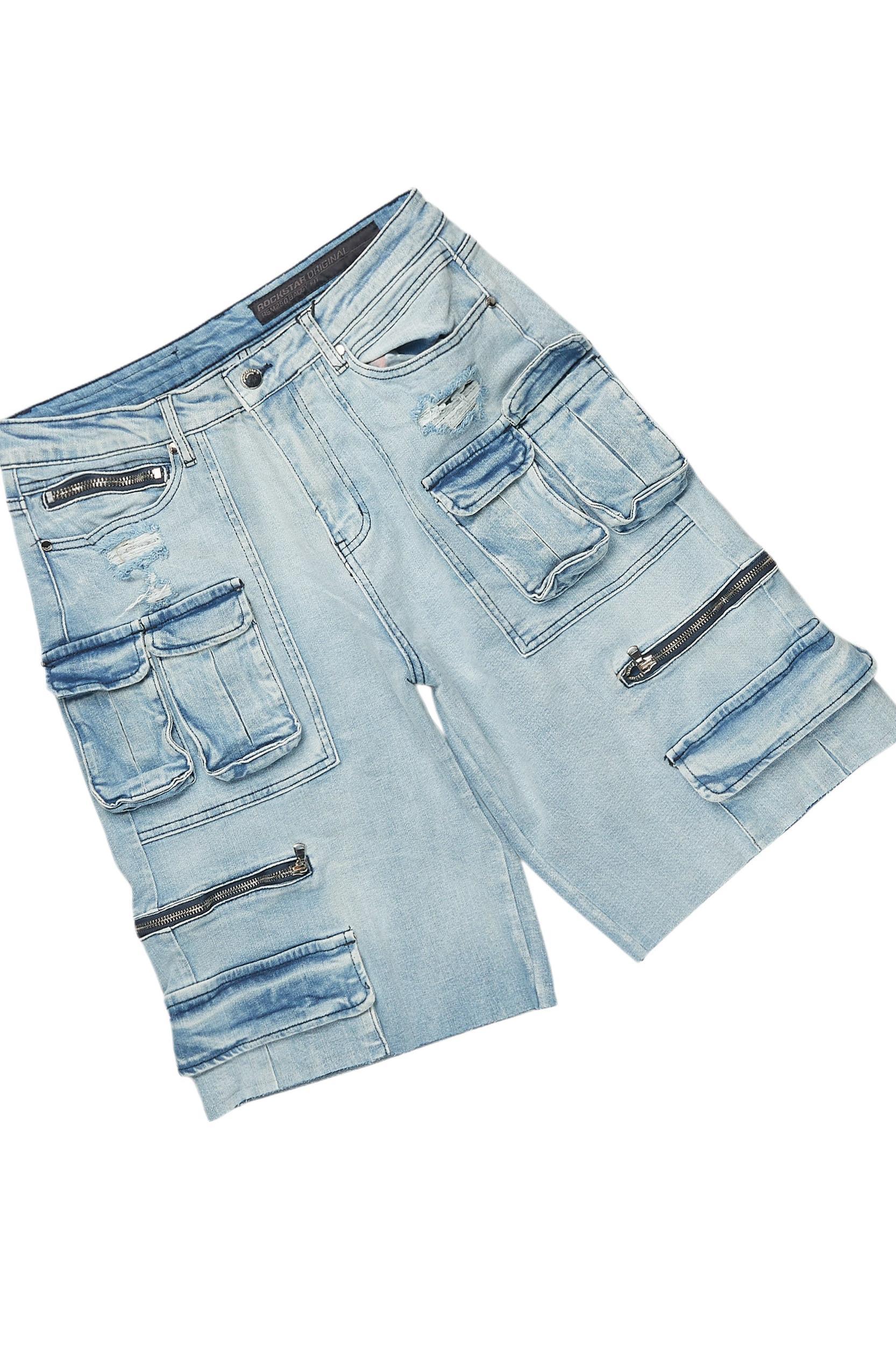 Kip Royal T-Shirt/Denim Short Set Male Product Image