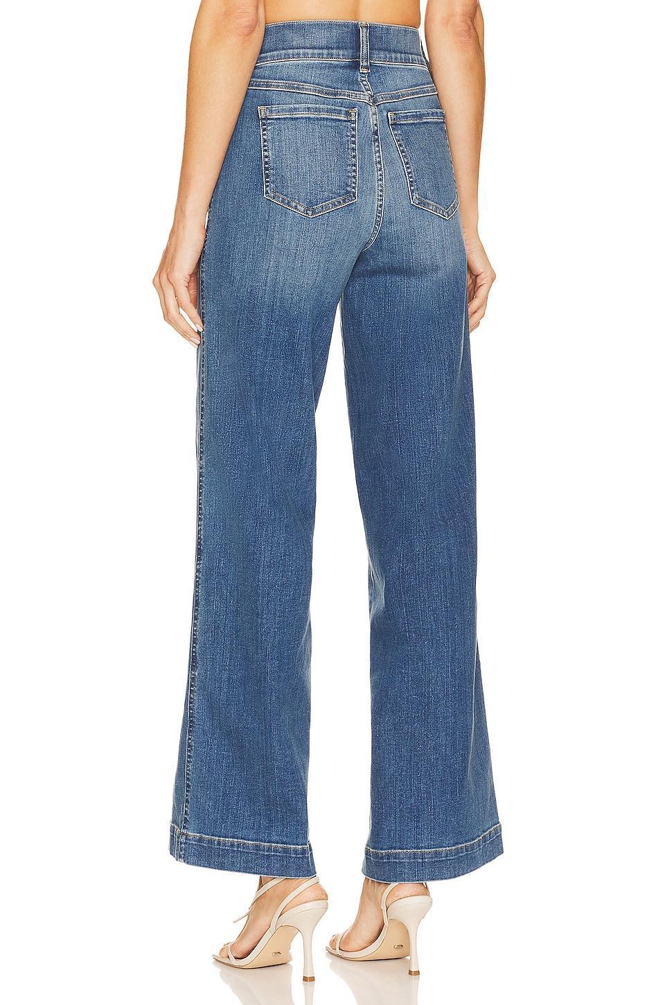 Seamed Front Wide Leg Jean SPANX Product Image