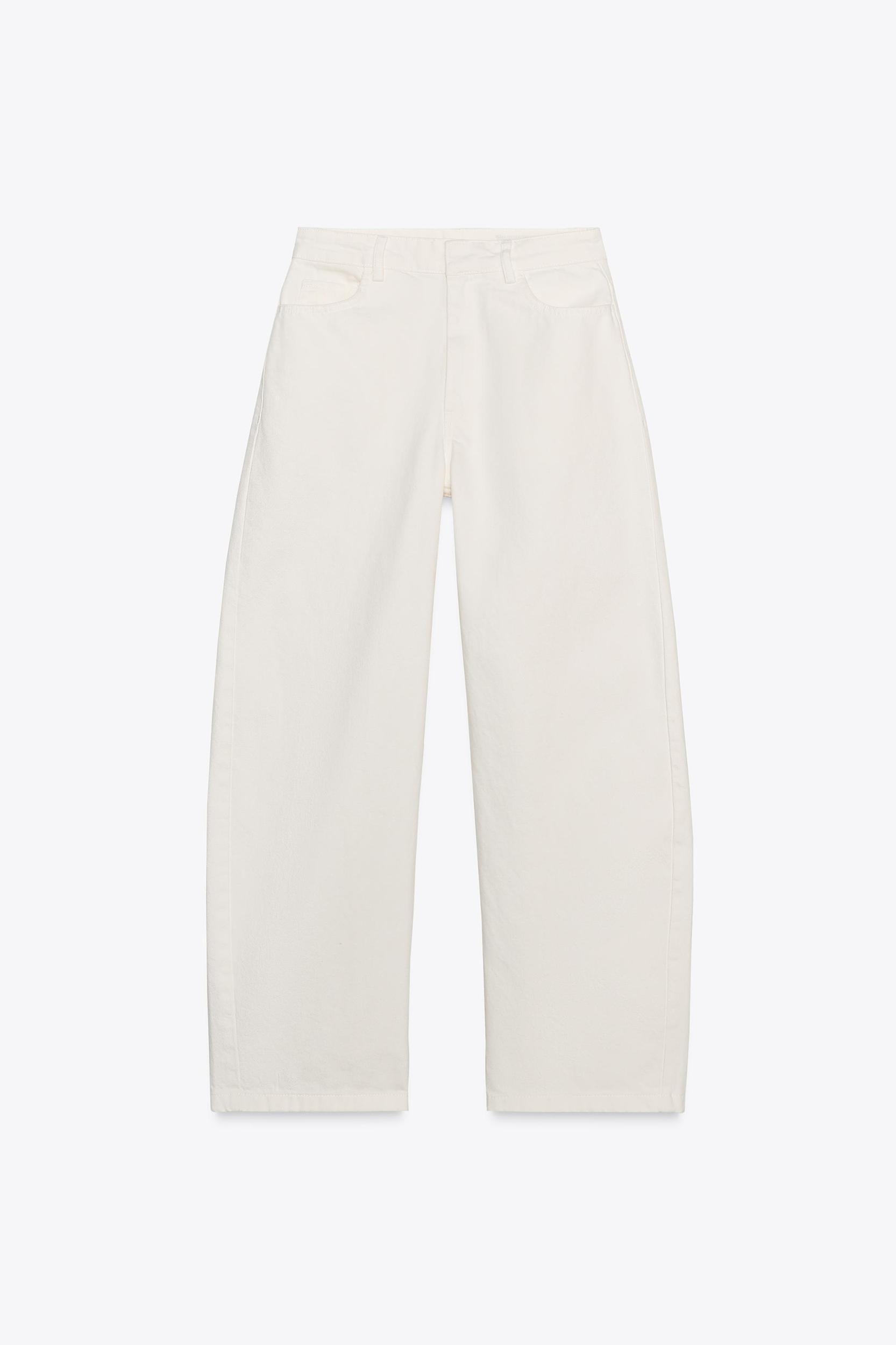 MID WAIST BARREL JEANS ZW COLLECTION Product Image