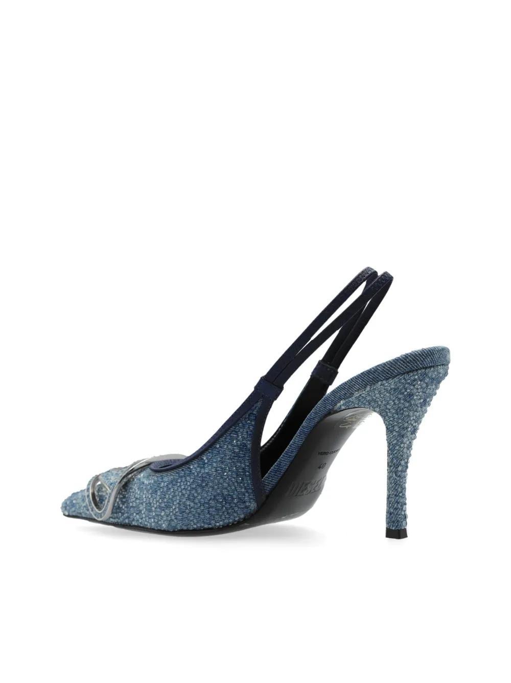 80mm D-Venus slingback pumps Product Image