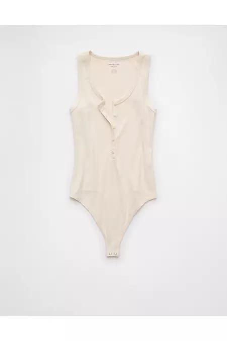 AE Henley Tank Top Bodysuit Women's Product Image